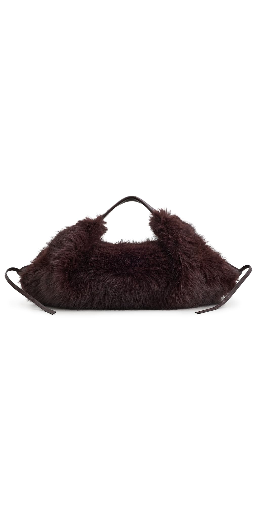 3.1 Phillip Lim Faux Fur Luna Bag Espresso · One Size