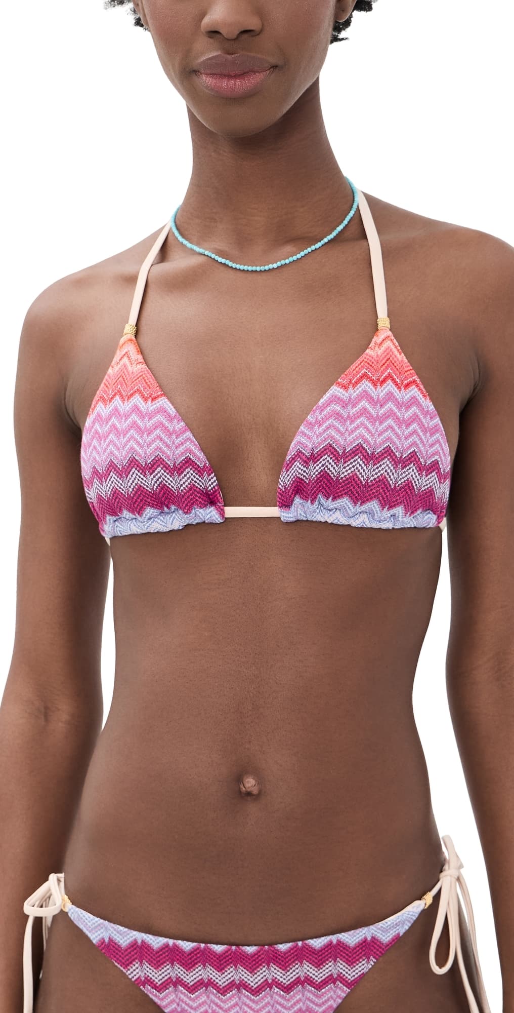 PQ Swim Triangle Bikini Top Sunkissed