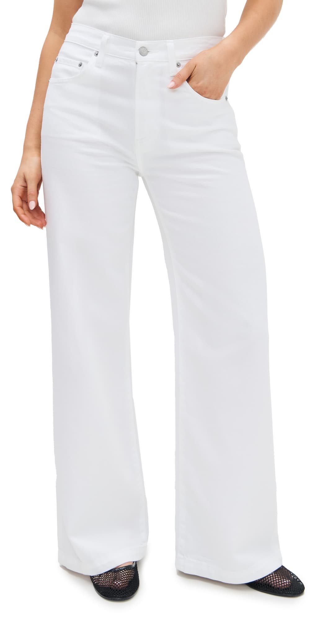 Pistola Jadyn Jeans Vivid White