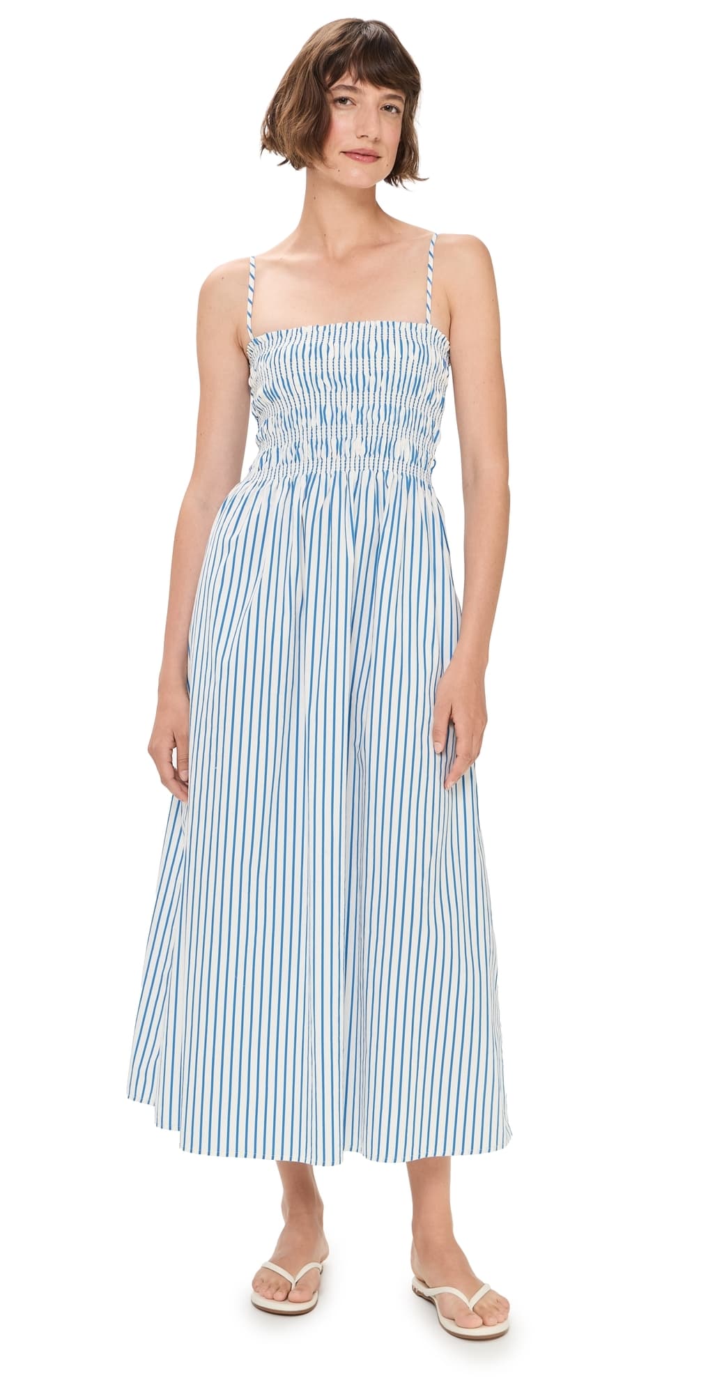 Pistola Bianca Dress Blue White Stripe