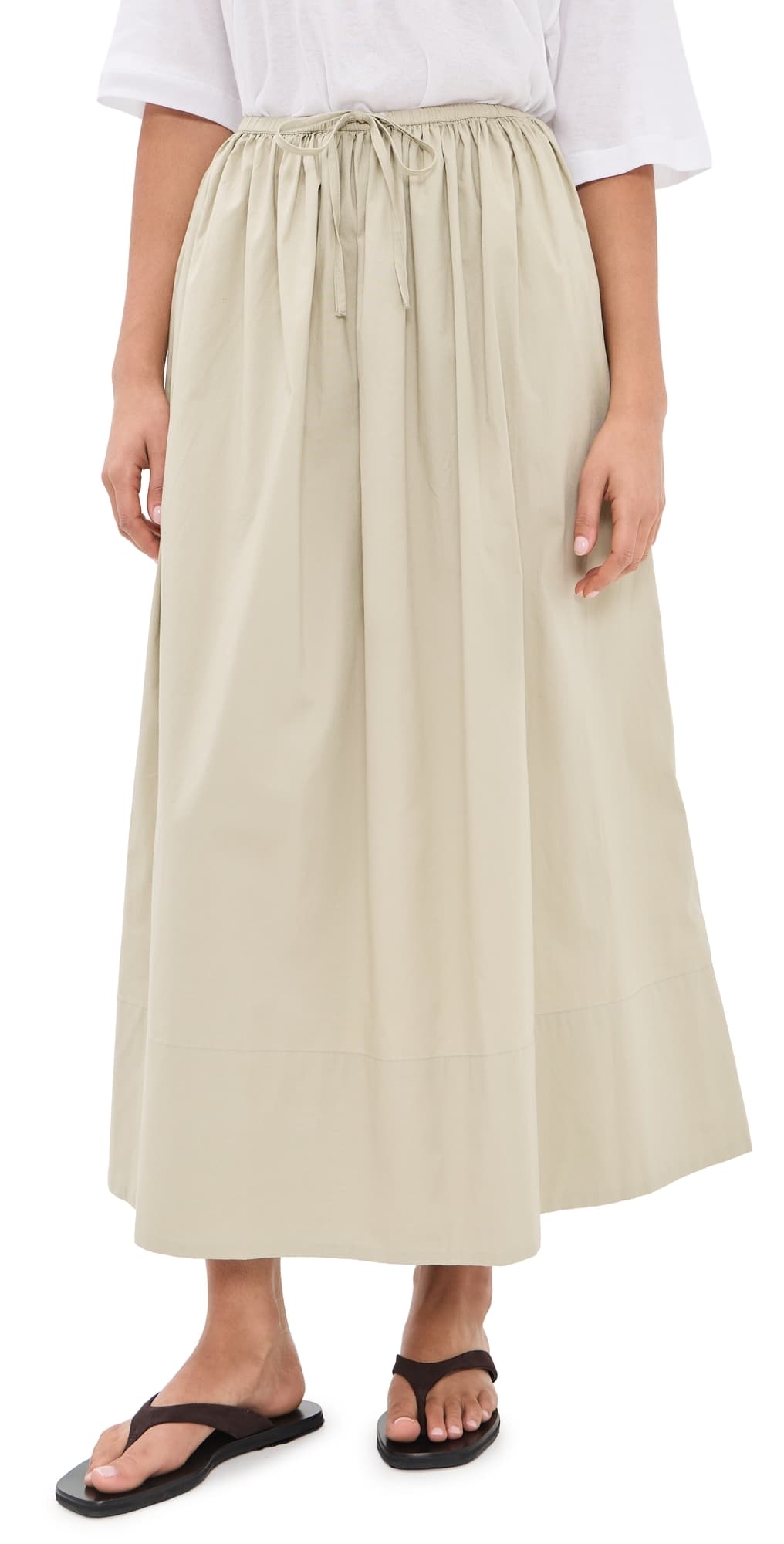 Pistola Noelle Poplin Maxi Skirt Mist