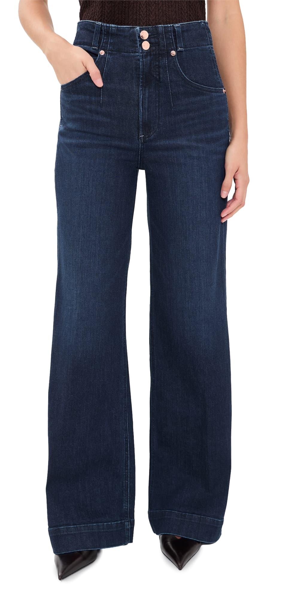 Pistola Lana High Rise Ultra Wide Leg Jeans Starstruck