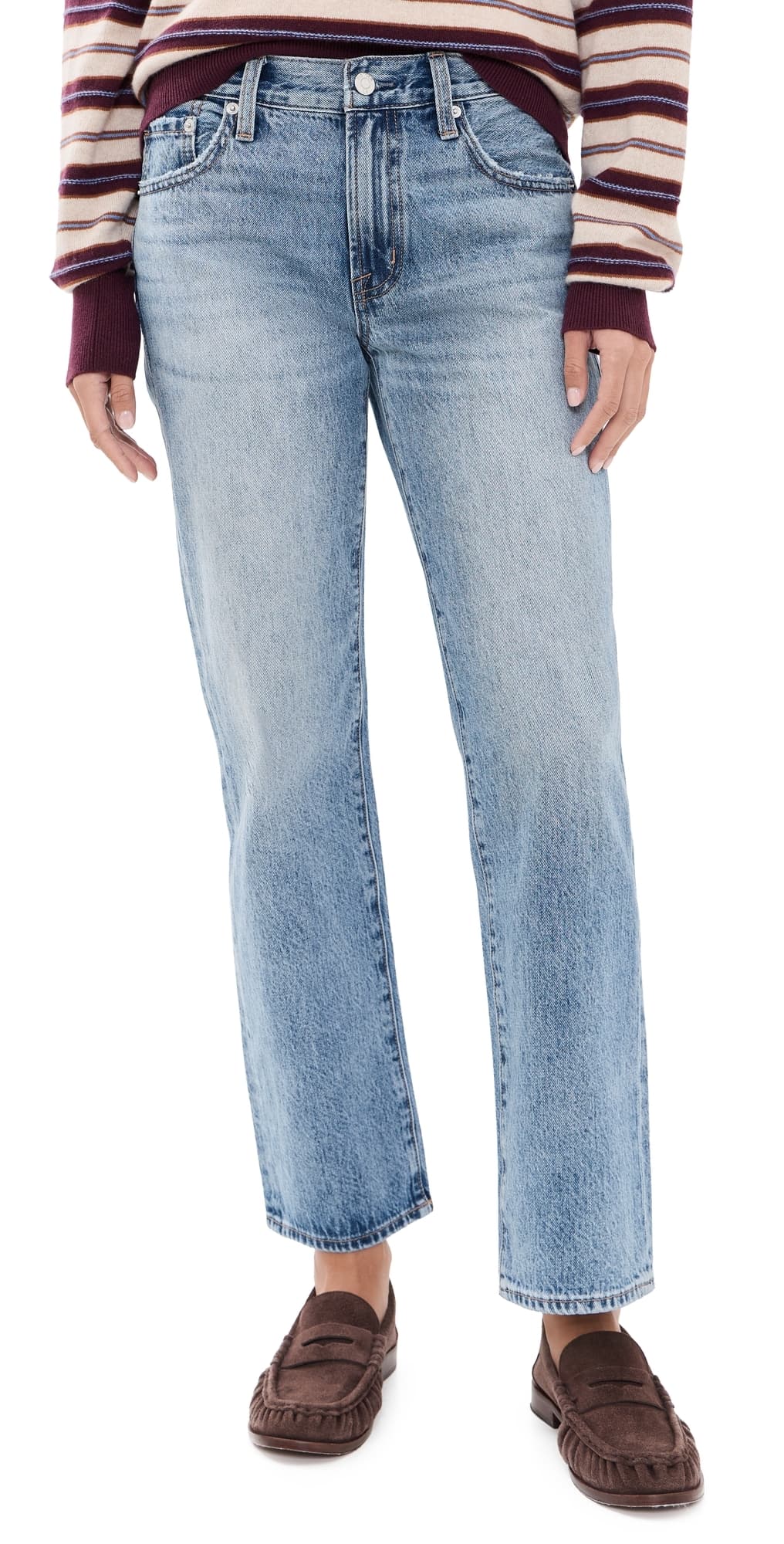 Pistola Issa Ankle Relaxed Ankle Straight Jeans Metropolis