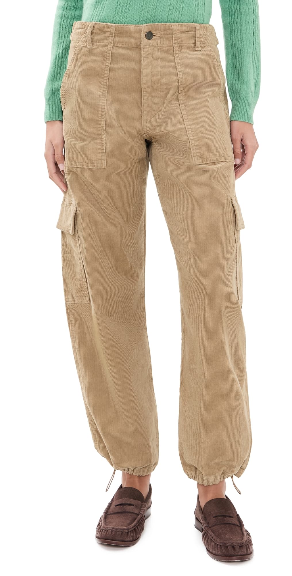 Pistola Honor Utility Corduroy Cargo Pants Camel