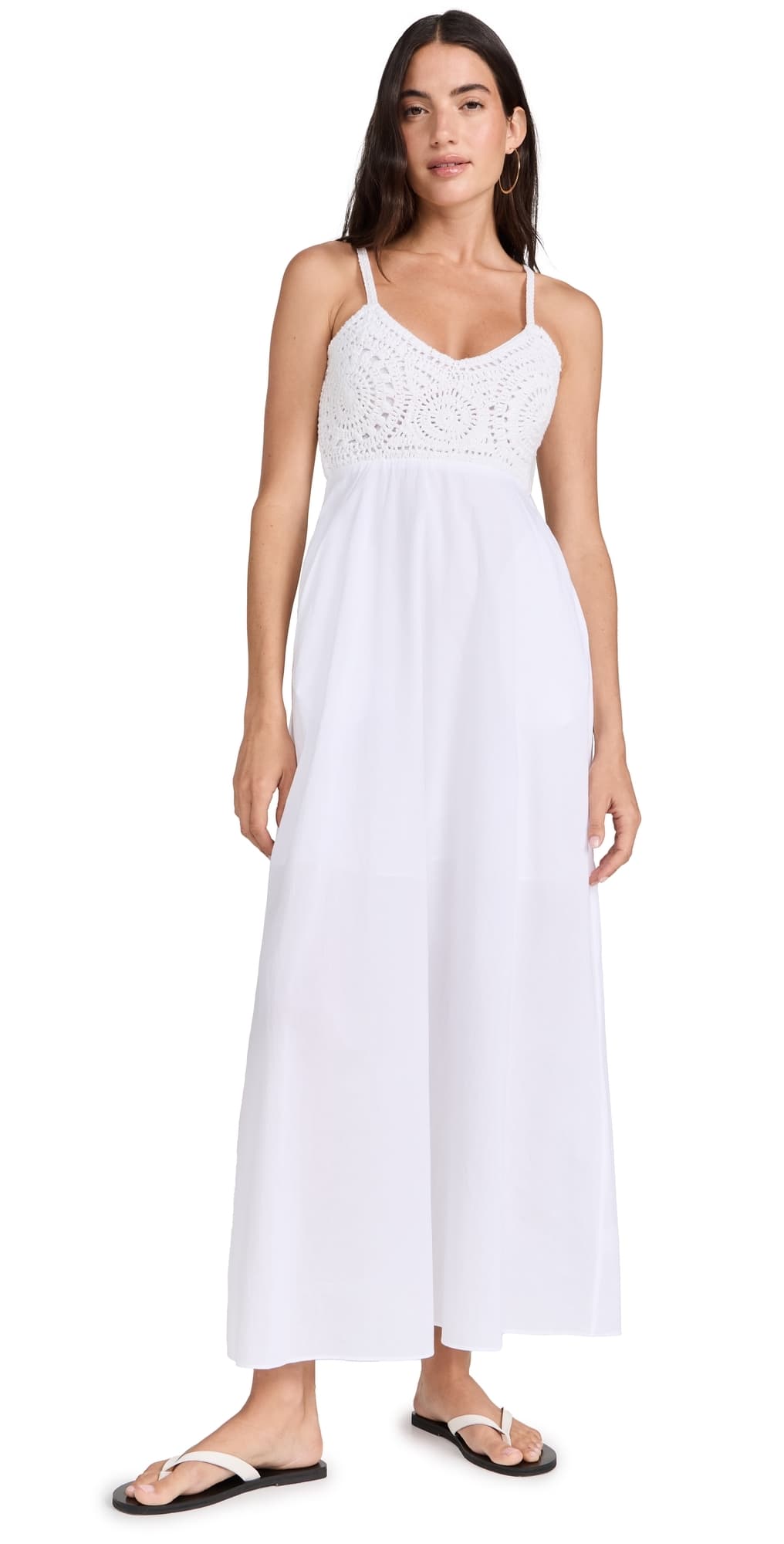 Playa Lucila Maxi Dress White XL
