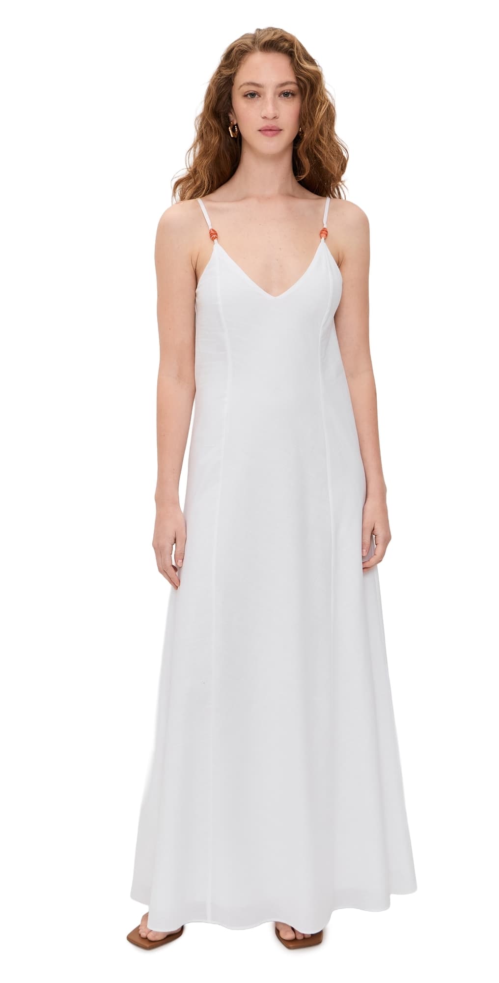 Playa Lucila Maxi Dress White · S