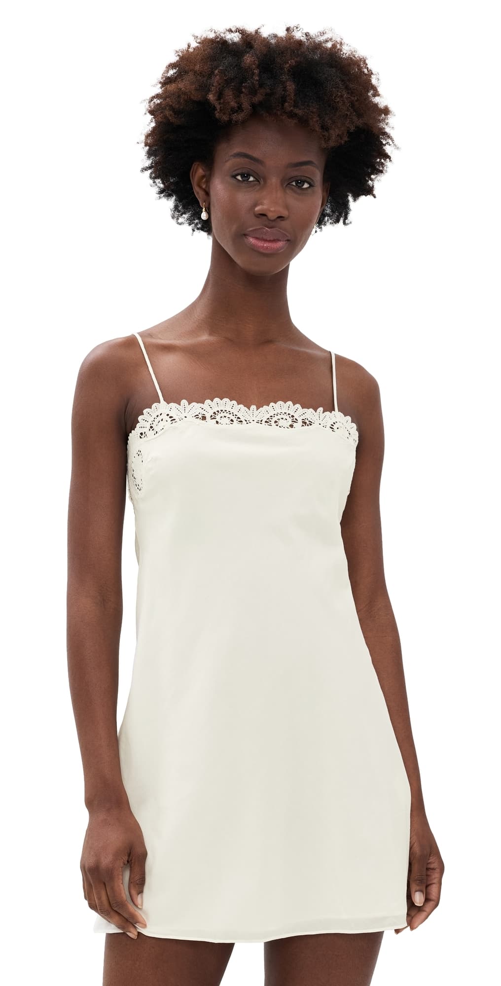 POSSE Darya Mini Dress Cream