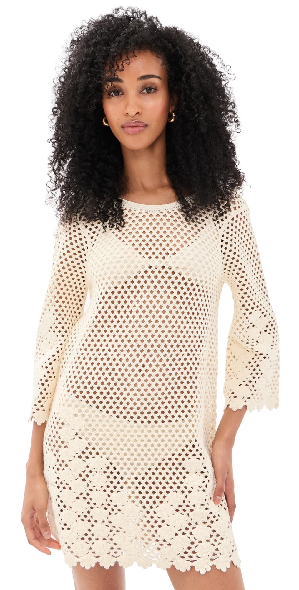 POSSE Saskia Dress Ivory