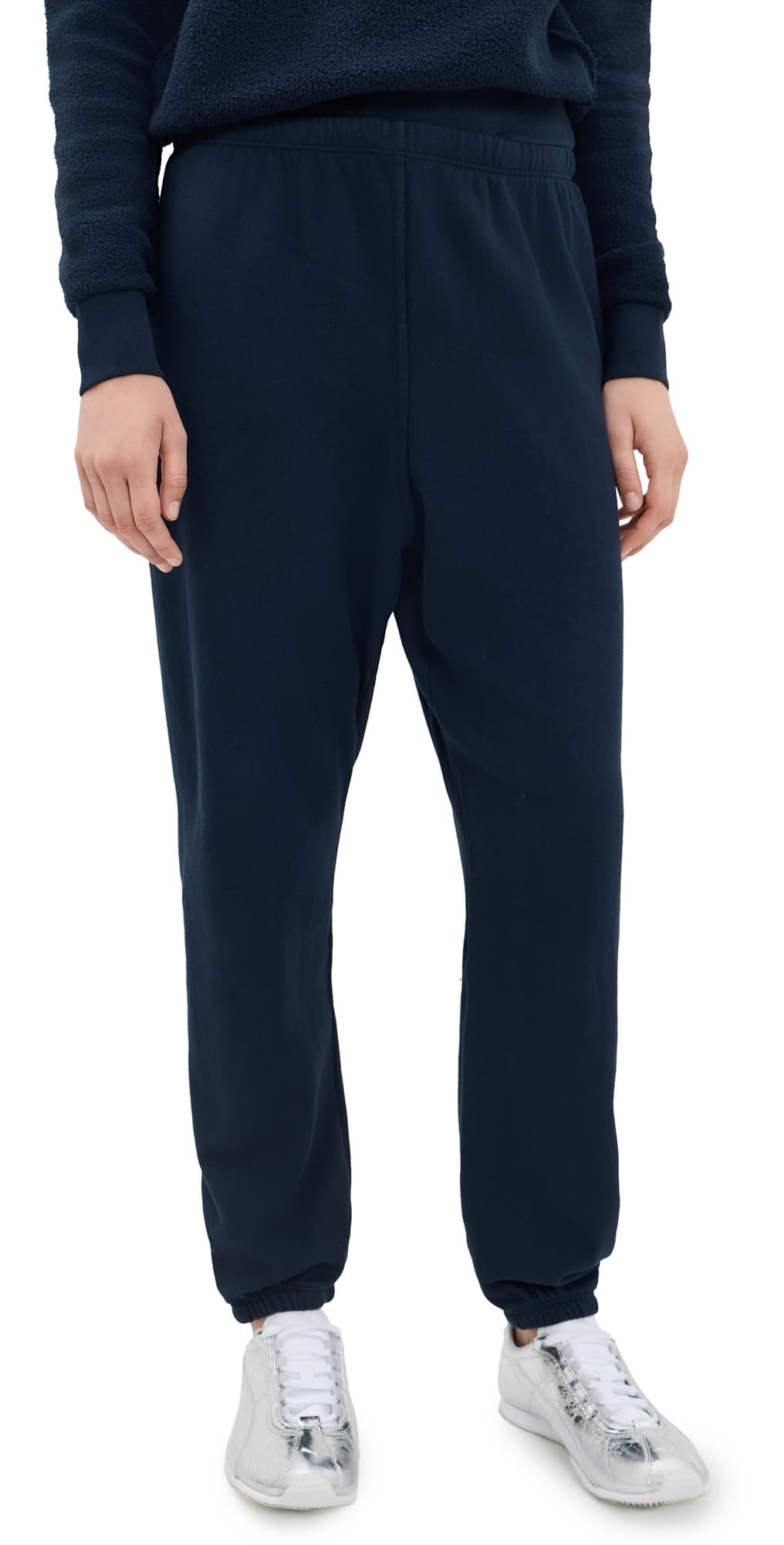 perfectwhitetee Johnny French Terry Easy Sweatpants Navy