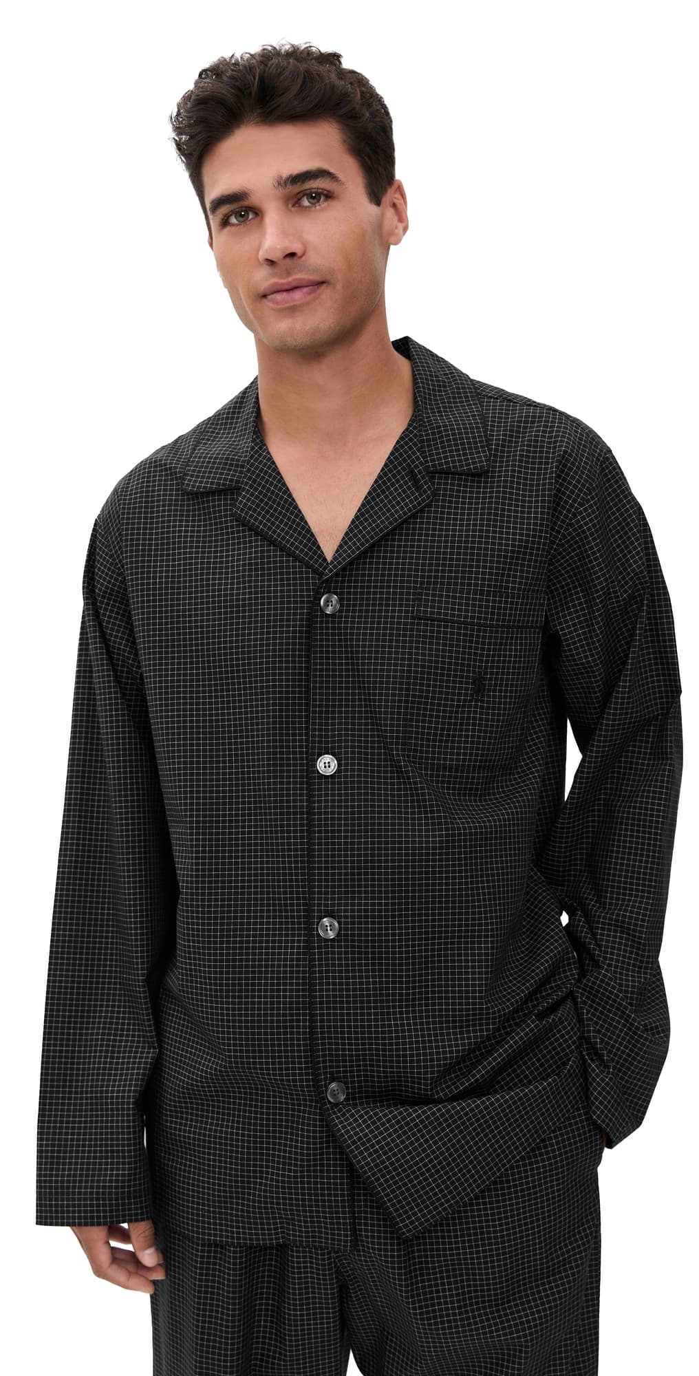 Polo Ralph Lauren Underwear Plaid Pajama Shirt Soho Plaid