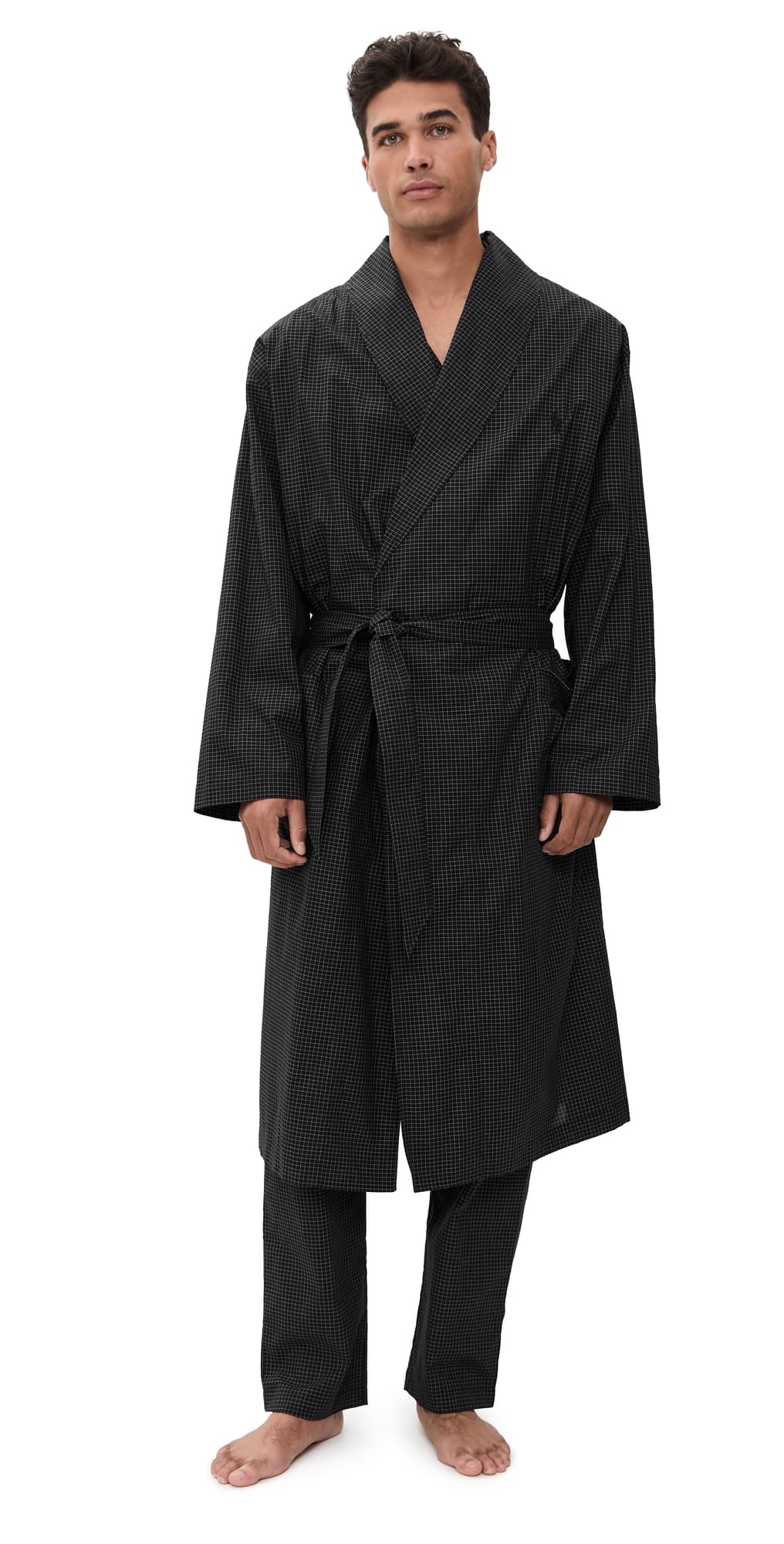 Polo Ralph Lauren Underwear Plaid Robe Soho Plaid