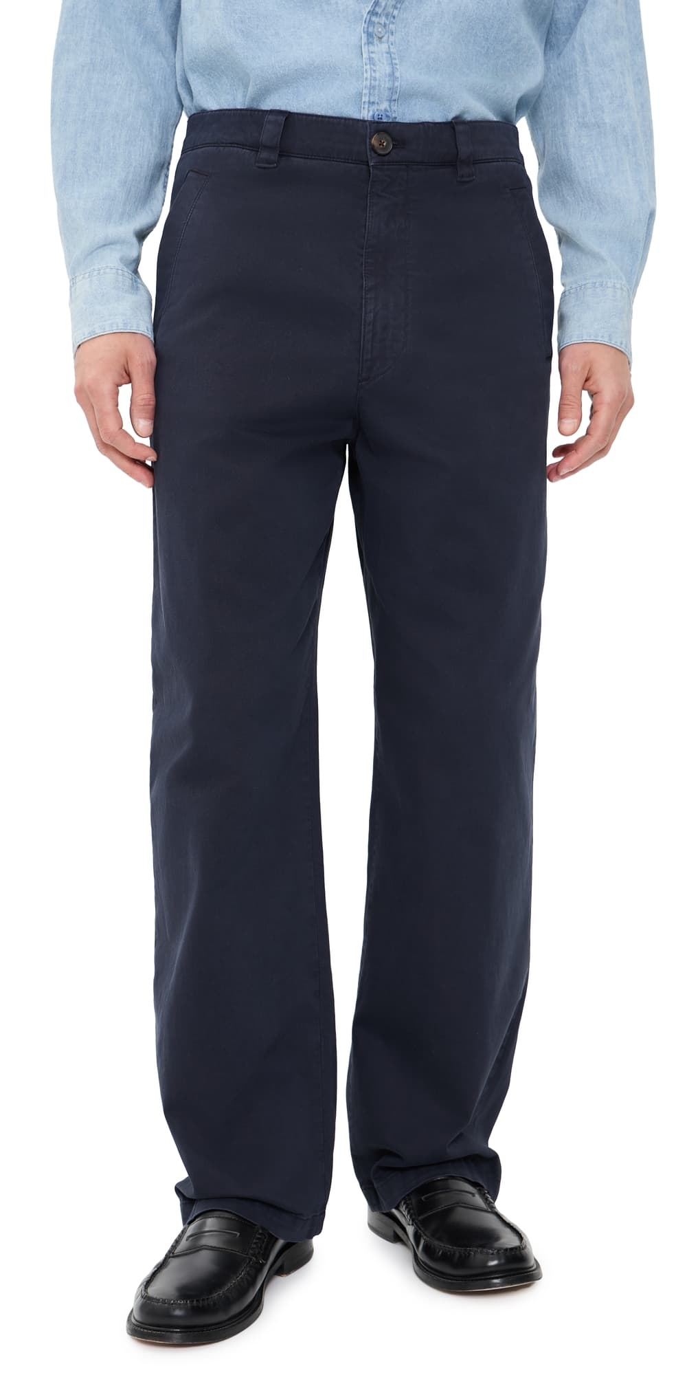 PS Paul Smith Mens Workwear Chinos Navy