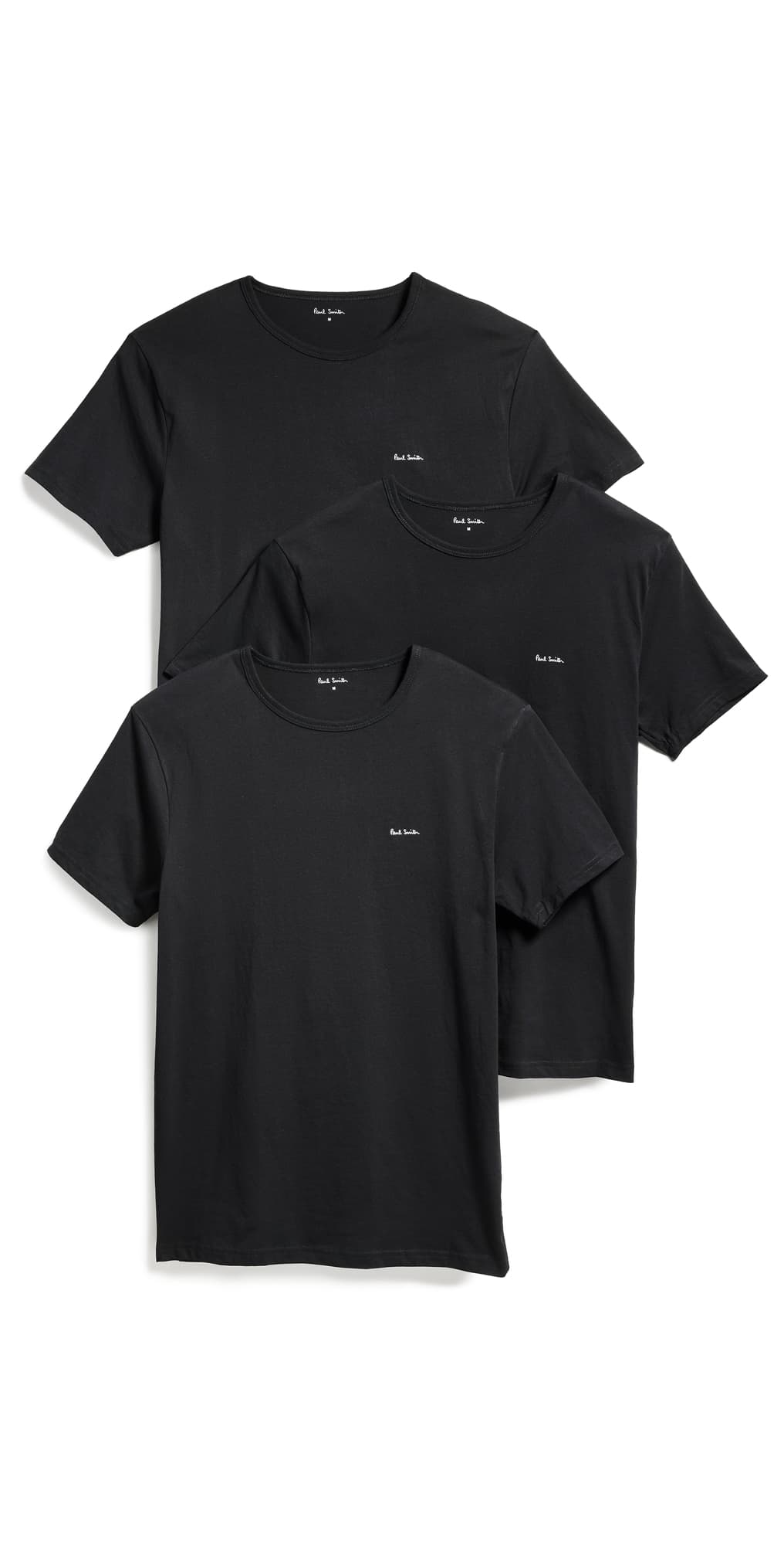 Paul Smith T-Shirt 3 Pack Black