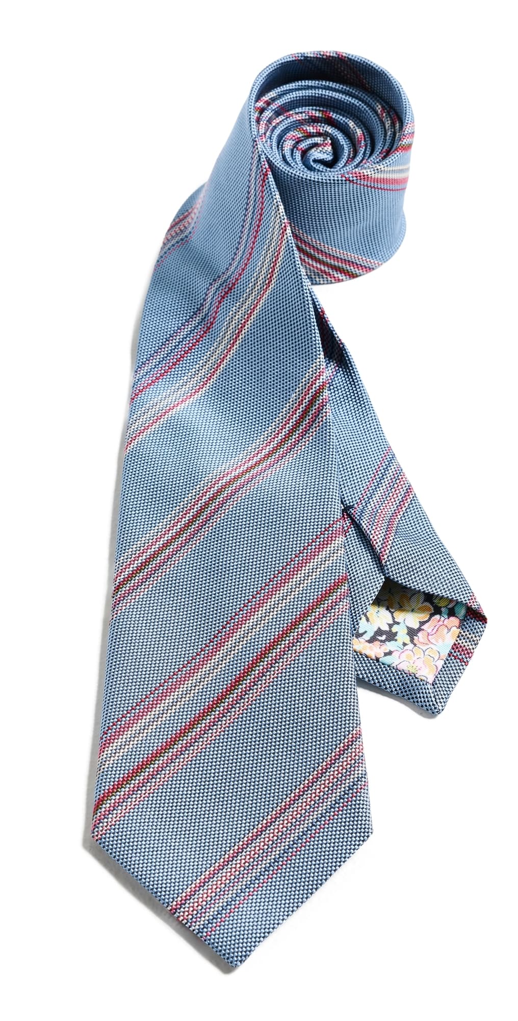 Paul Smith Fine Stripe Tie Light/Pastel Blue · One Size
