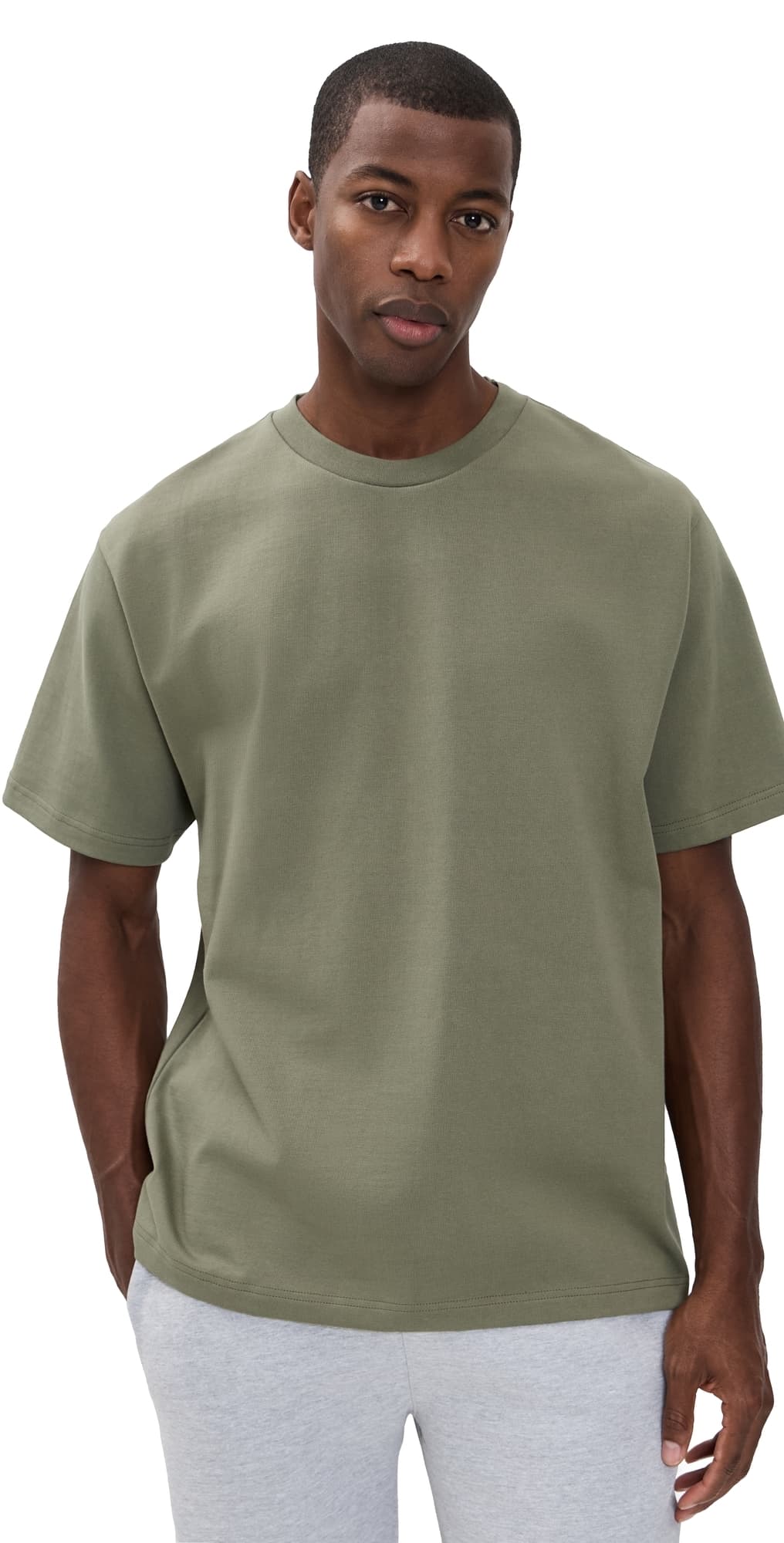 Power Goods Super Weight Tee Olive