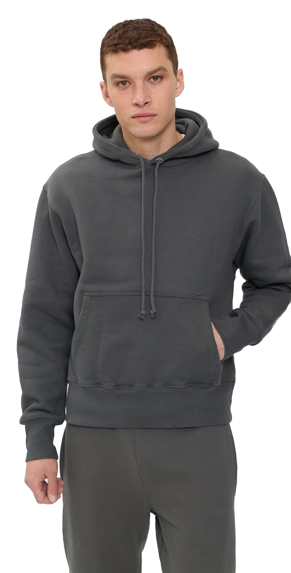 Power Goods Loopback Hoodie Washed Black