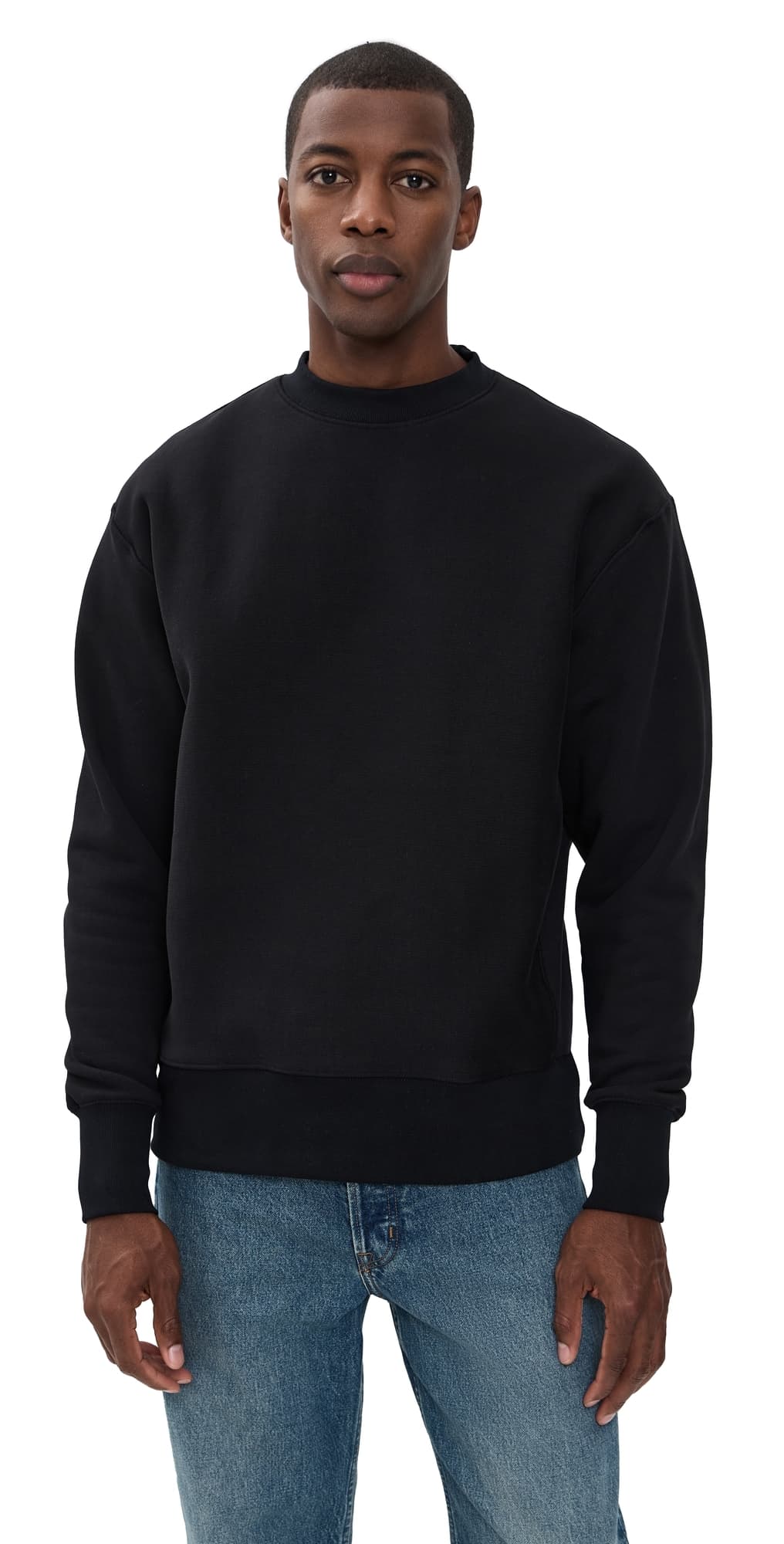 Power Goods Super Weight Crewneck Sweatshirt Black