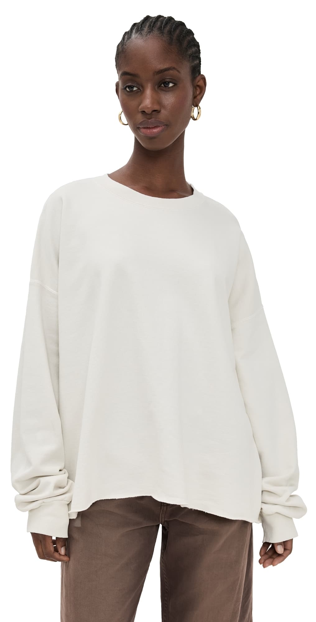 Rachel Comey Fonder Sweatshirt Dirty White