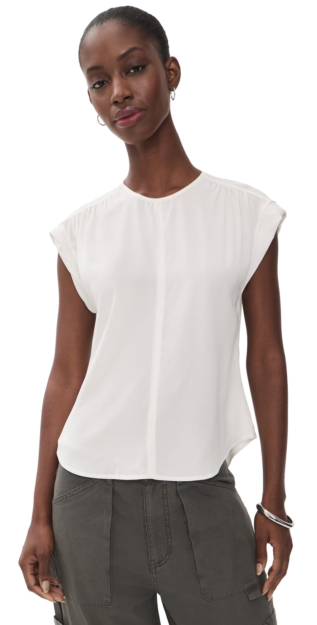 Rachel Comey Jacques Blouse Off White