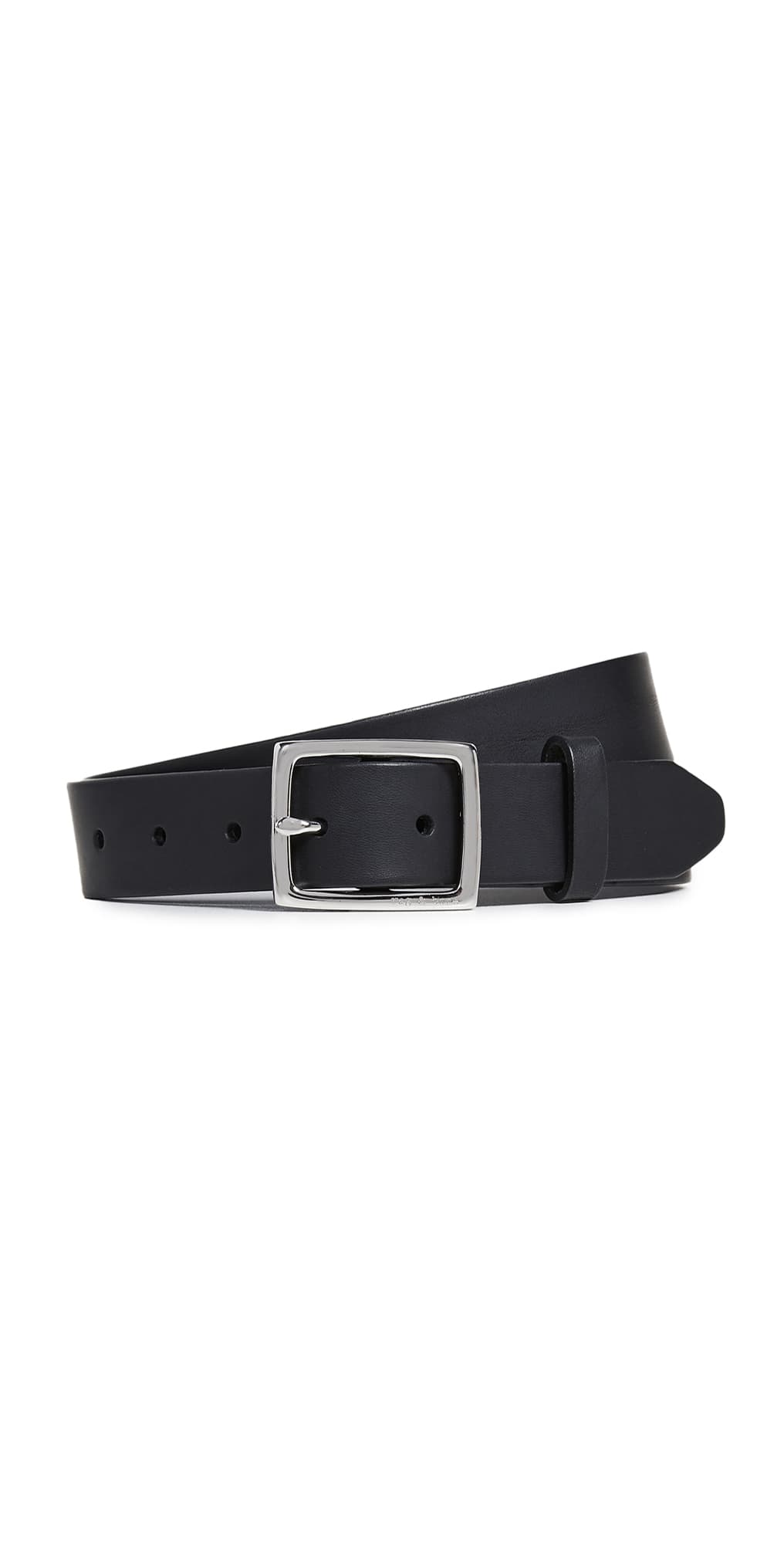 rag & bone Boyfriend Belt Black