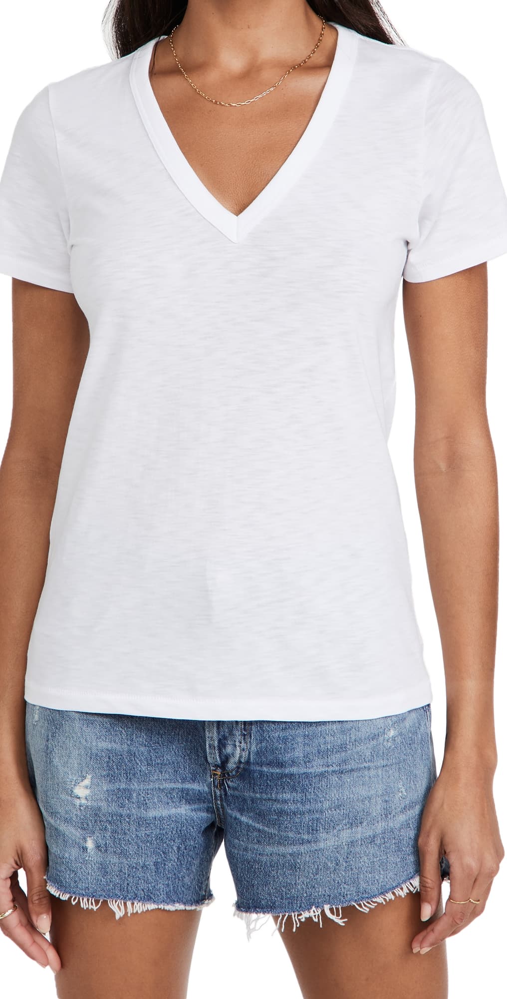 rag & bone The Vee Tee Bright White