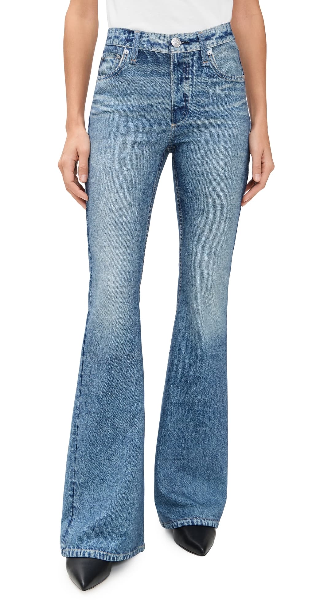 rag & bone Rb Miramar Ponte Dahlia Full Length Jeans Minet