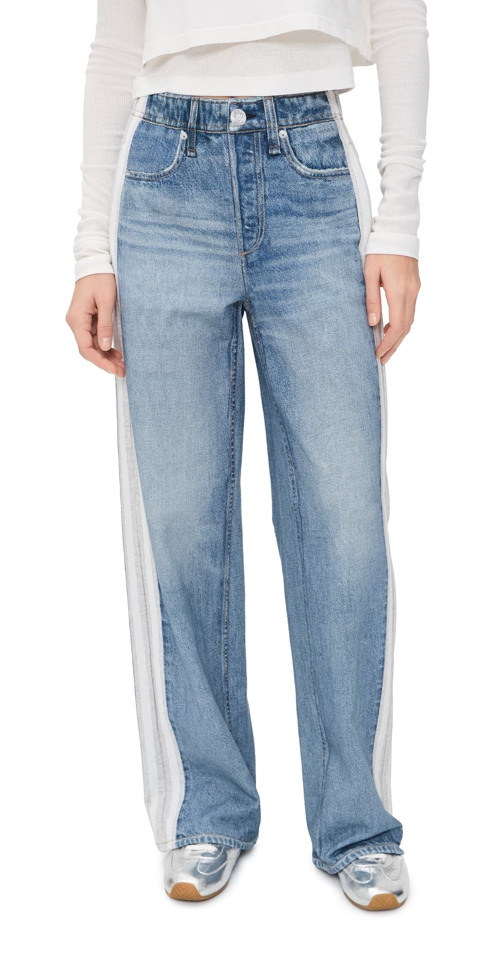 rag & bone Rb Miramar Terry Pull On Wide Leg Pants Sport