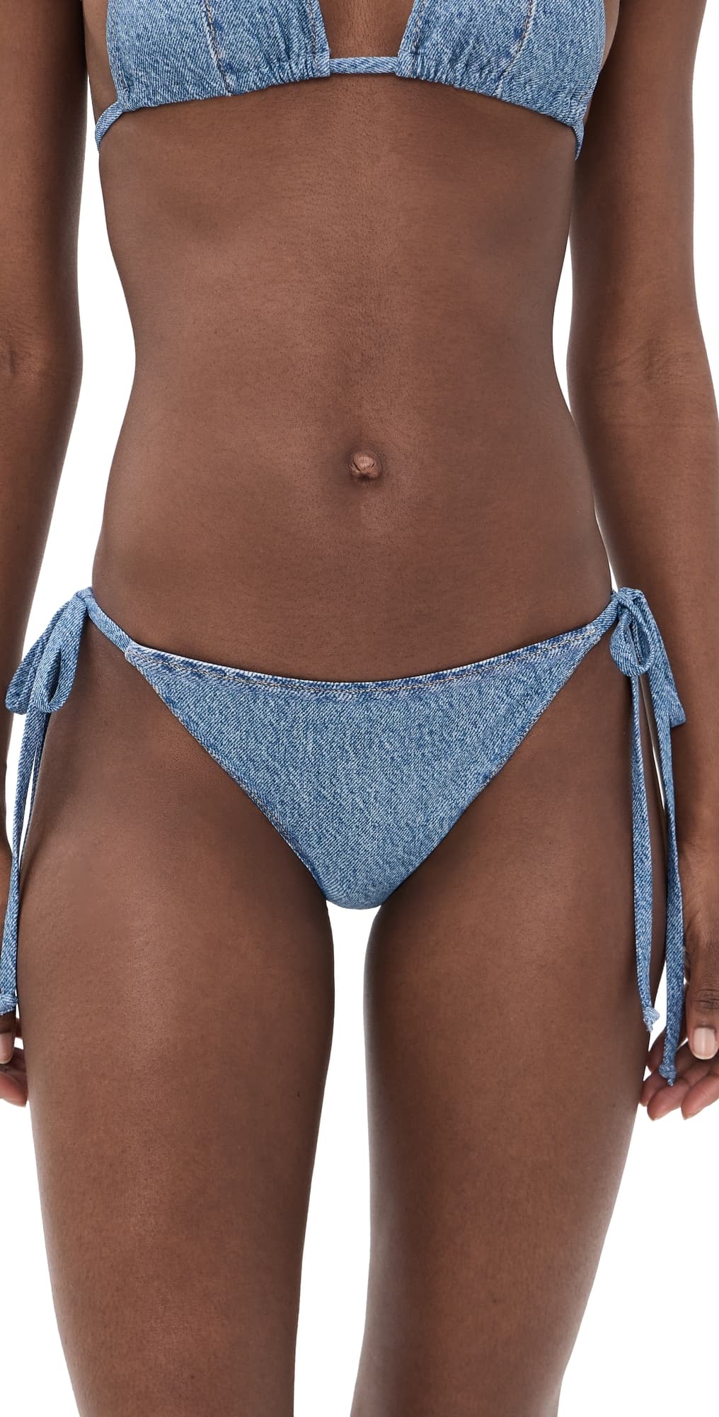 rag & bone Miramar Triangle String Bikini Bottoms Minetta