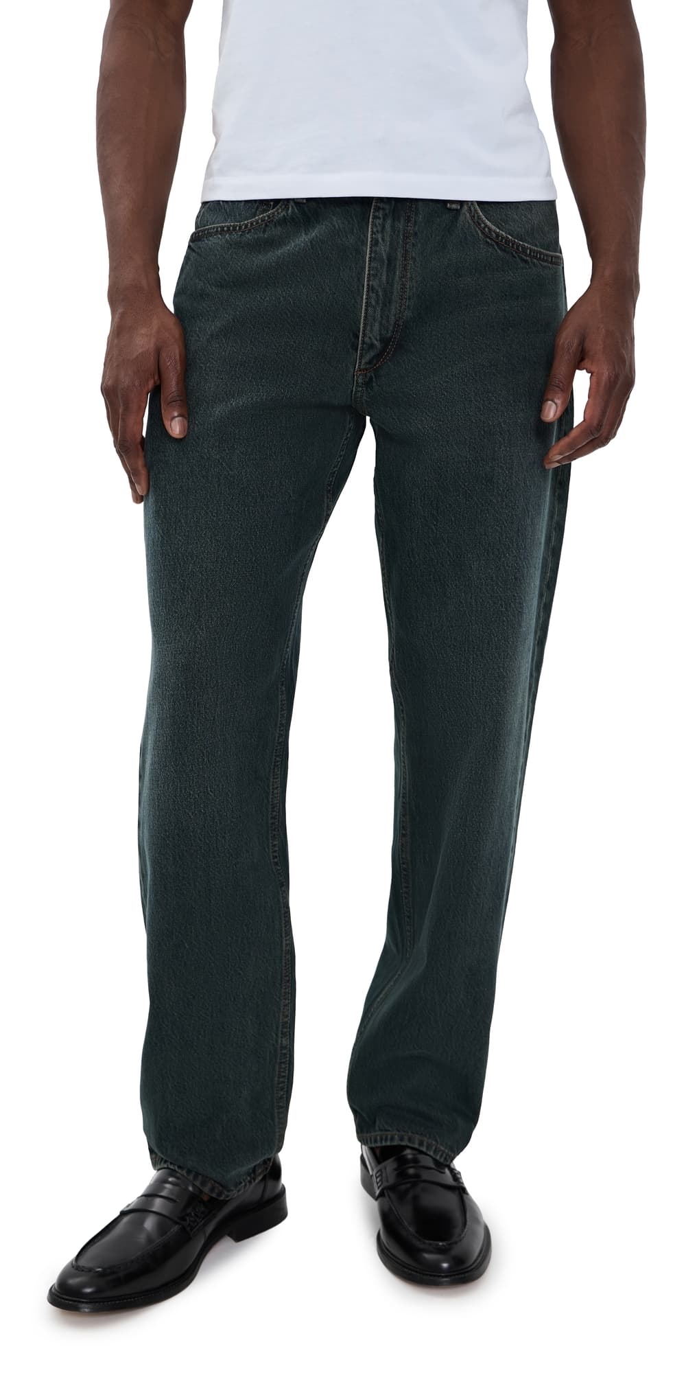 rag & bone Fit 4 Authentic Rigid Infuse Jeans Oilin