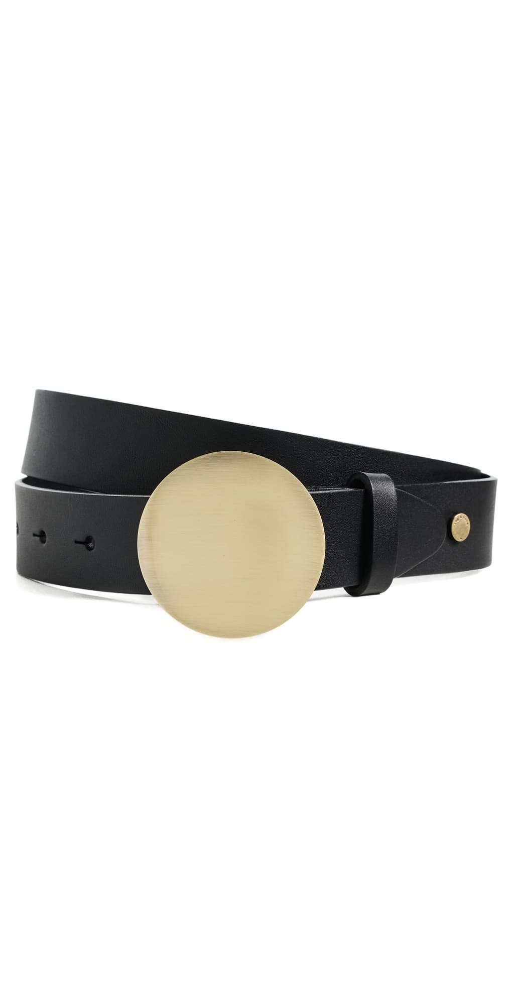 rag & bone Dara Belt Black