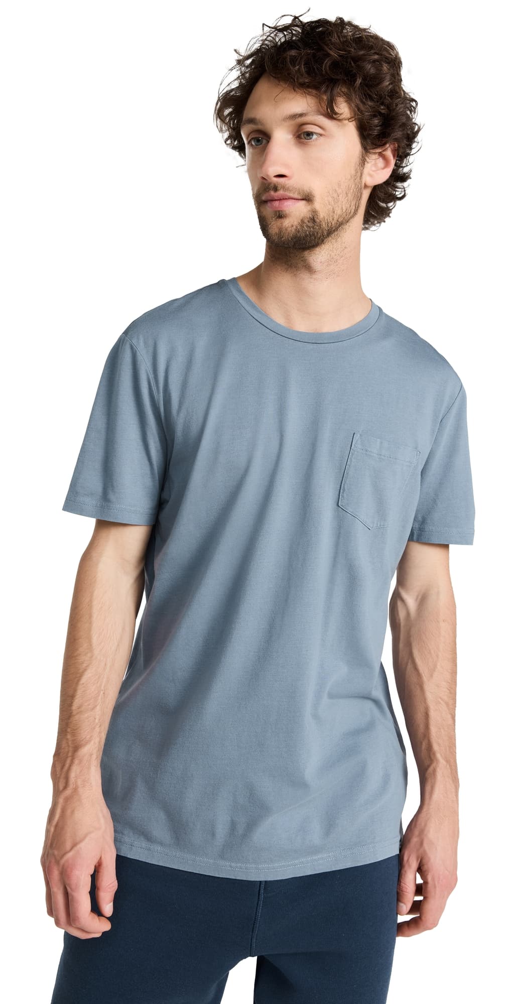 RAILS Johnny Pocket Tee Steel