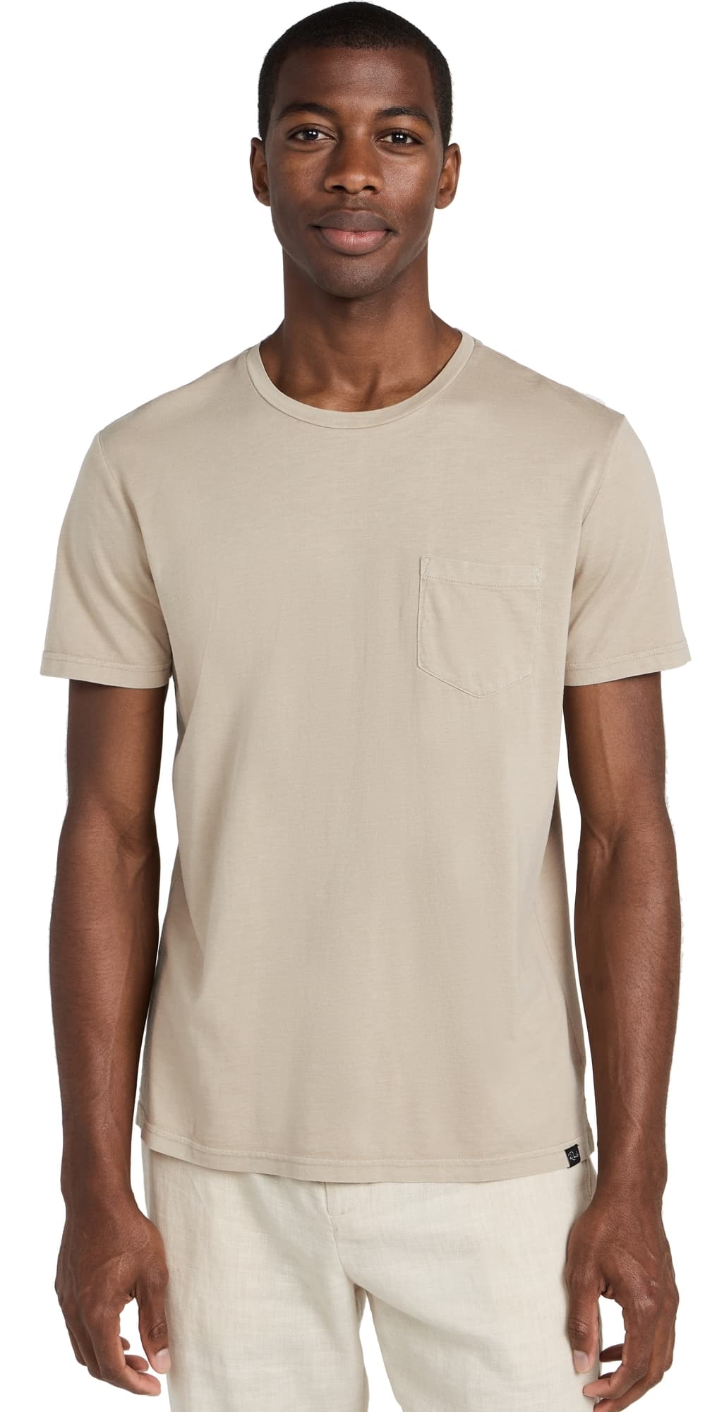 RAILS Johnny Pocket Tee Desert Sand