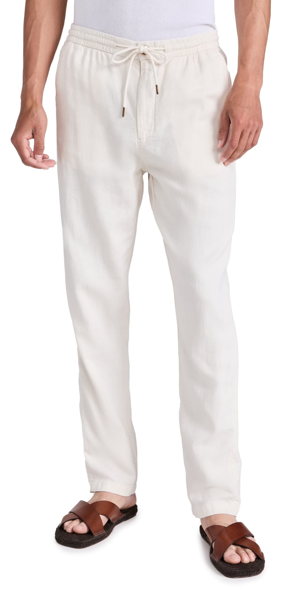 RAILS Callum Drawstring Pants Ecru