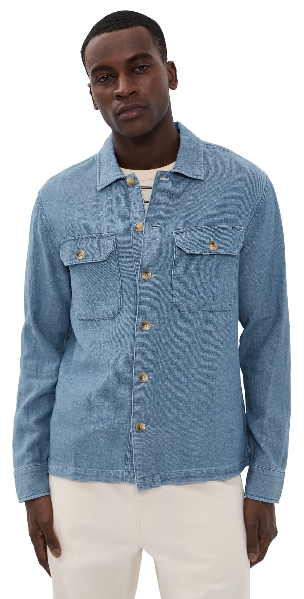 RAILS Hayes Shirt Medium Wash Indigo