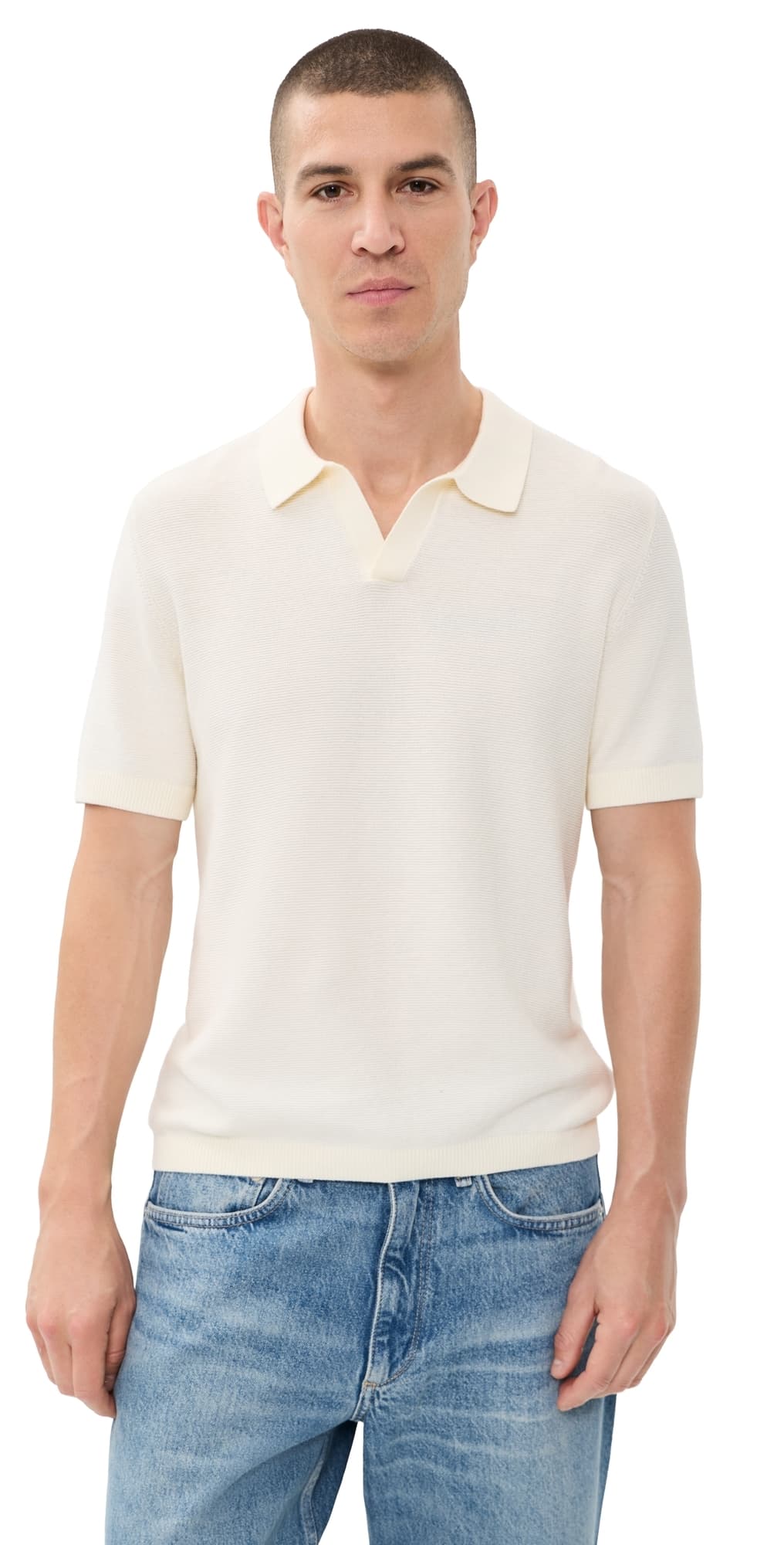 RAILS Baker Polo Ivory