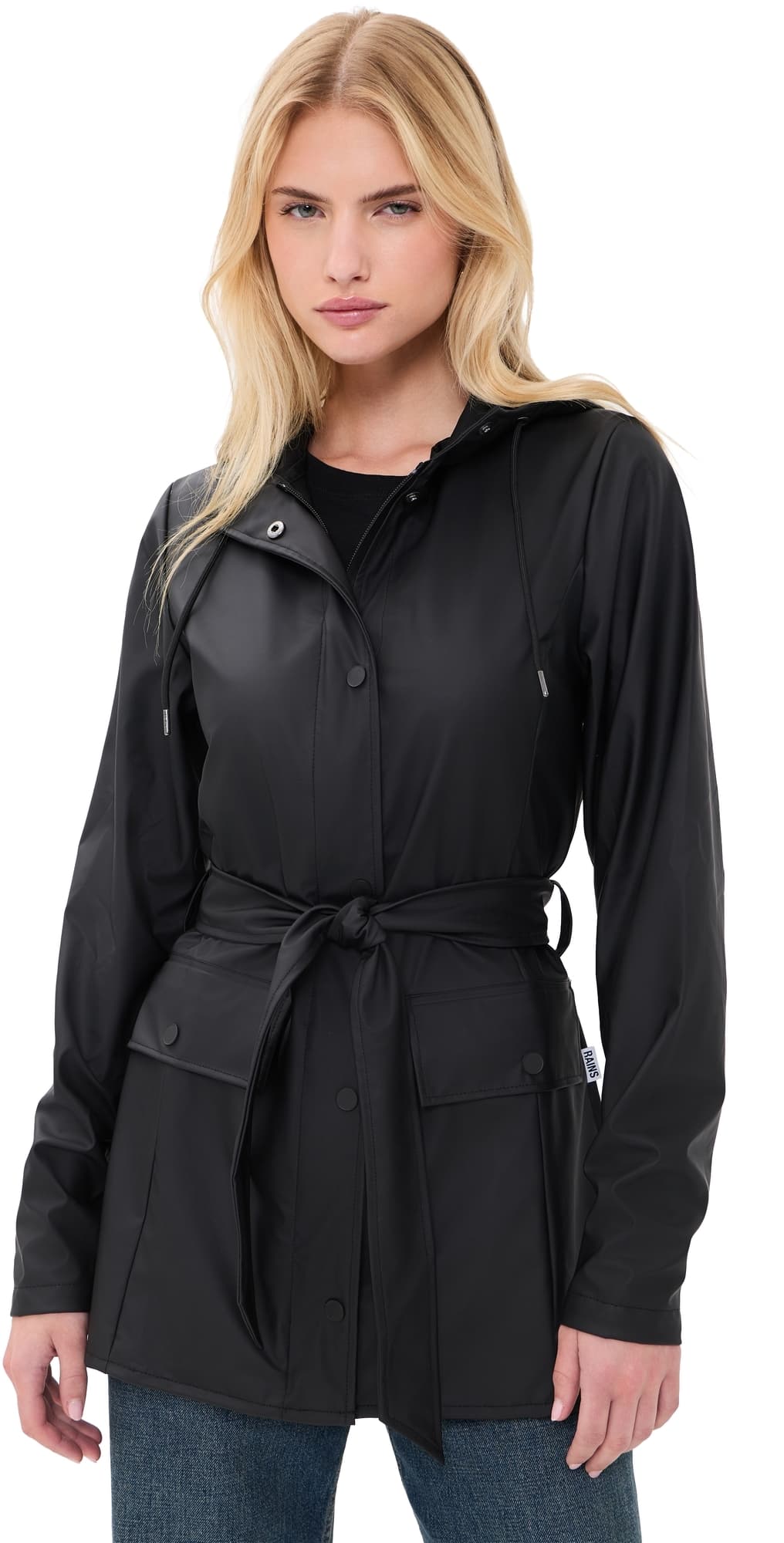 Rains Curve W3 Jacket Black