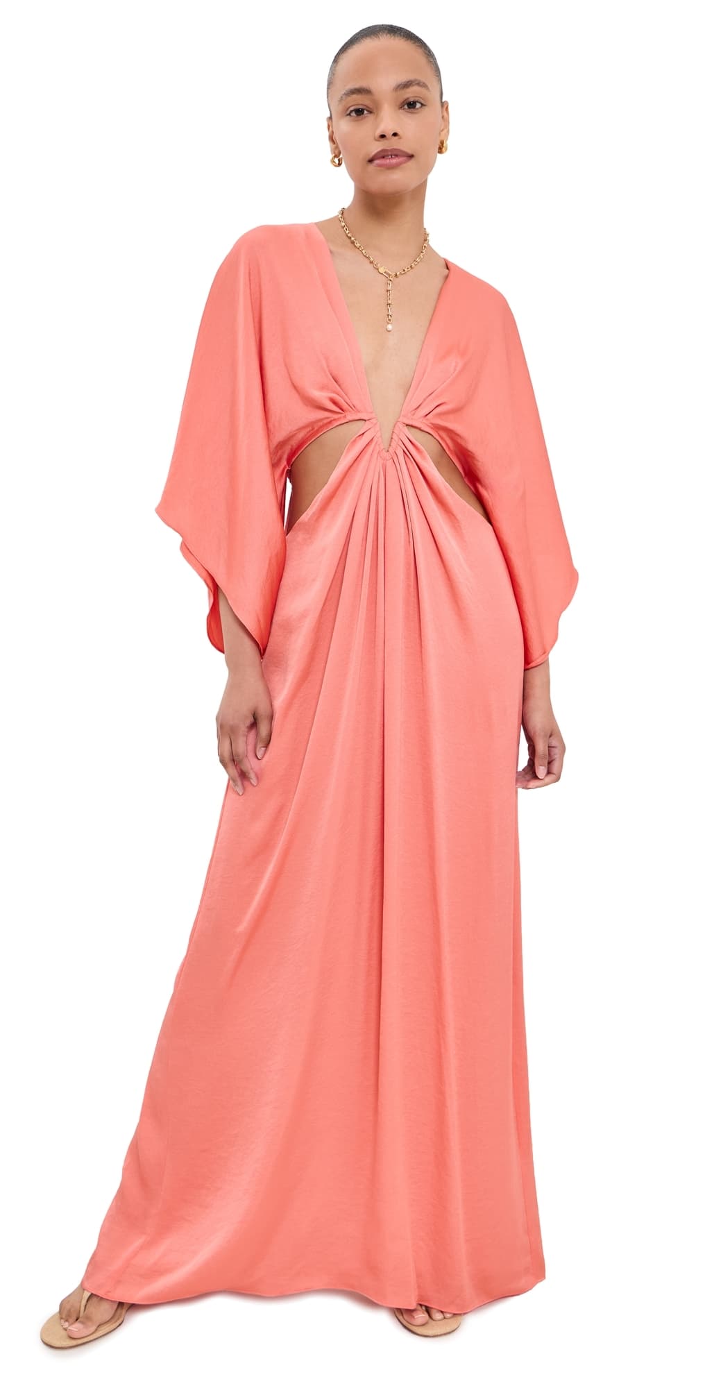Ramy Brook Tove Dress Coral
