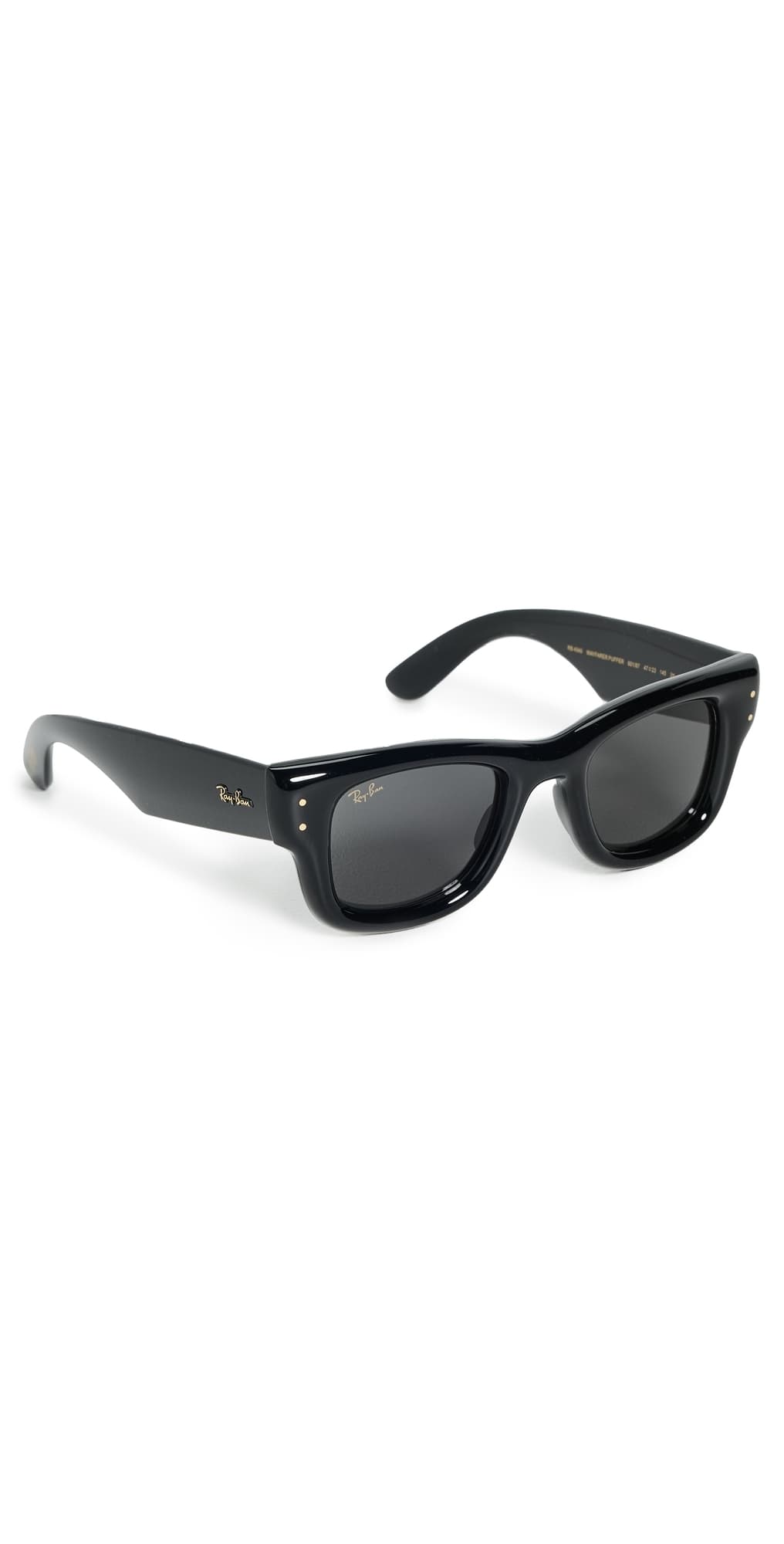 Ray-Ban x A$AP Rocky Wayfarer Puffer Sunglasses Black · One Size