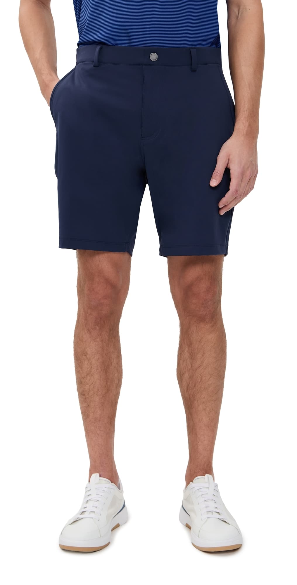 Redvanly Varick Pull on Shorts 7.5 Midnight Navy