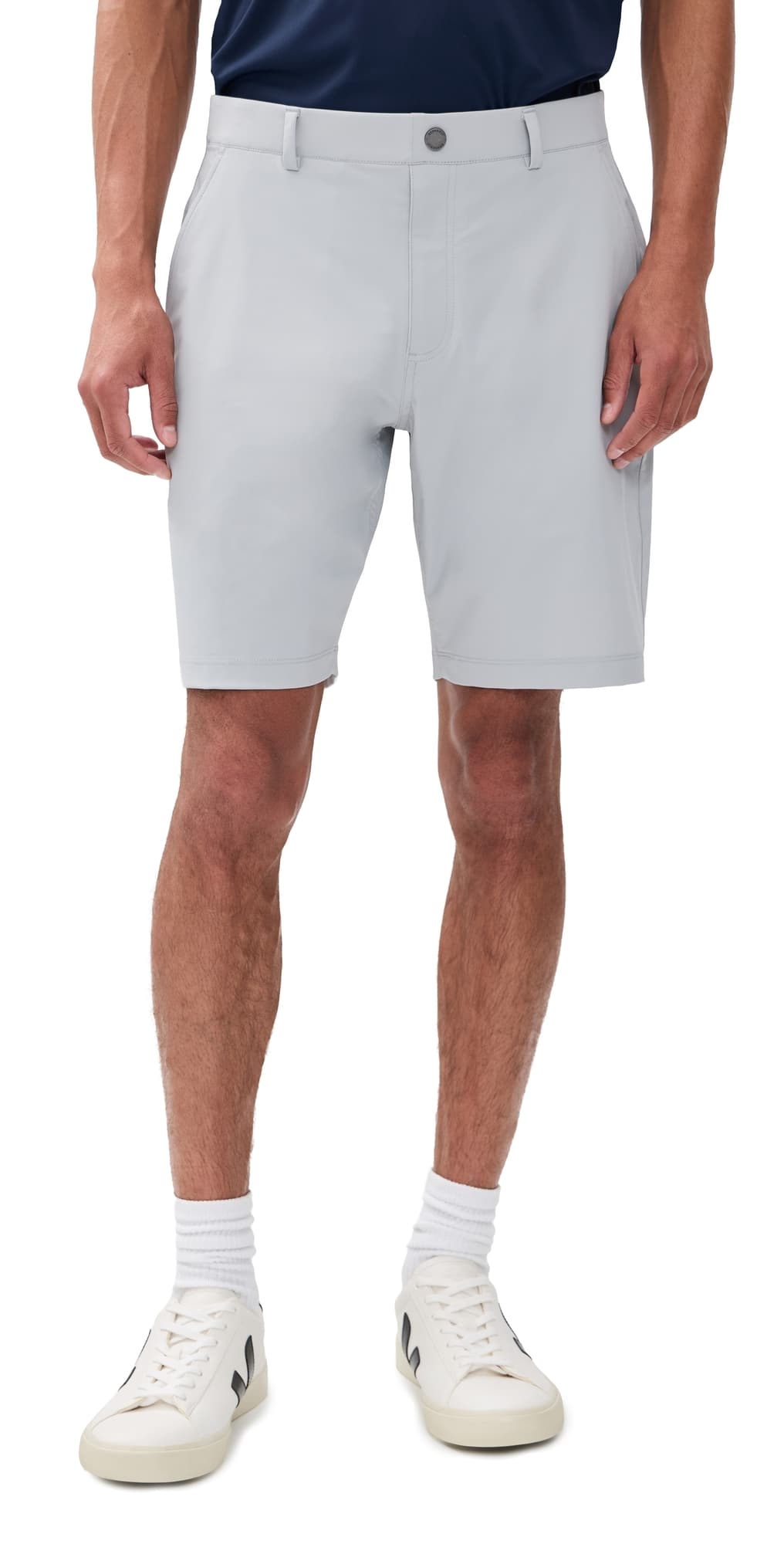 Redvanly Hanover Pull On Shorts 9 Glacier Grey