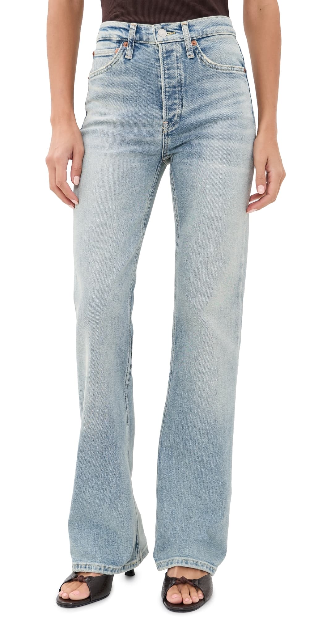 RE/DONE 70s Bootcut Jeans Opal Indigo