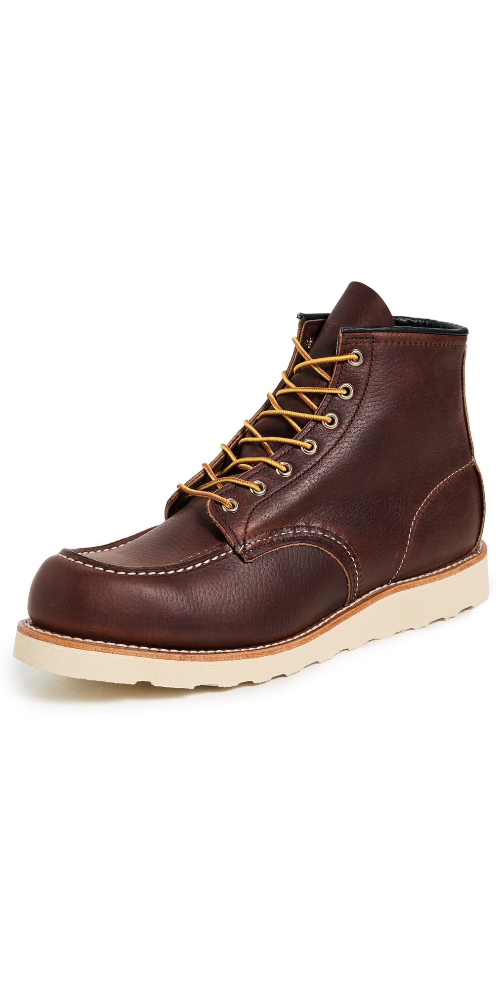 Red Wing Classic Moc Oil Slick Leather Boots Brown