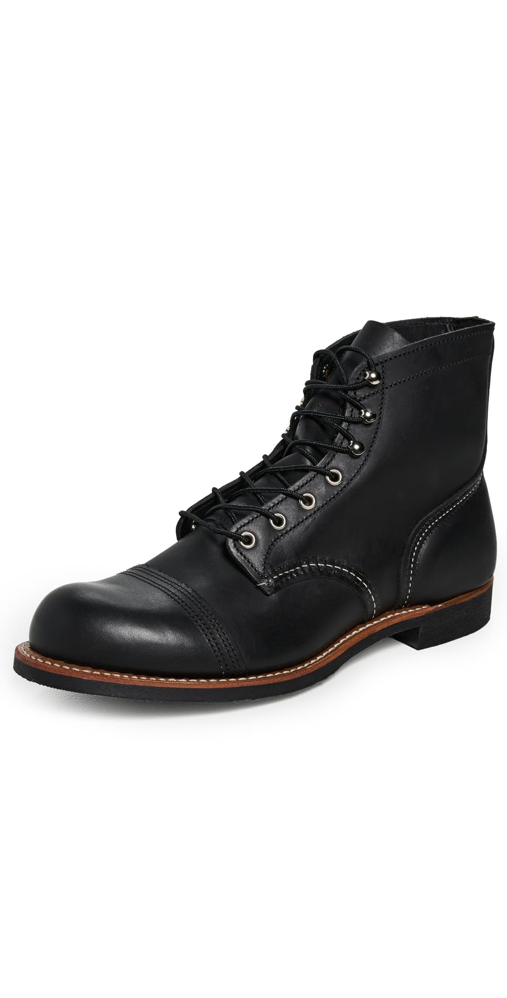 Red Wing Iron Ranger Harness Leather Boots Black Harness