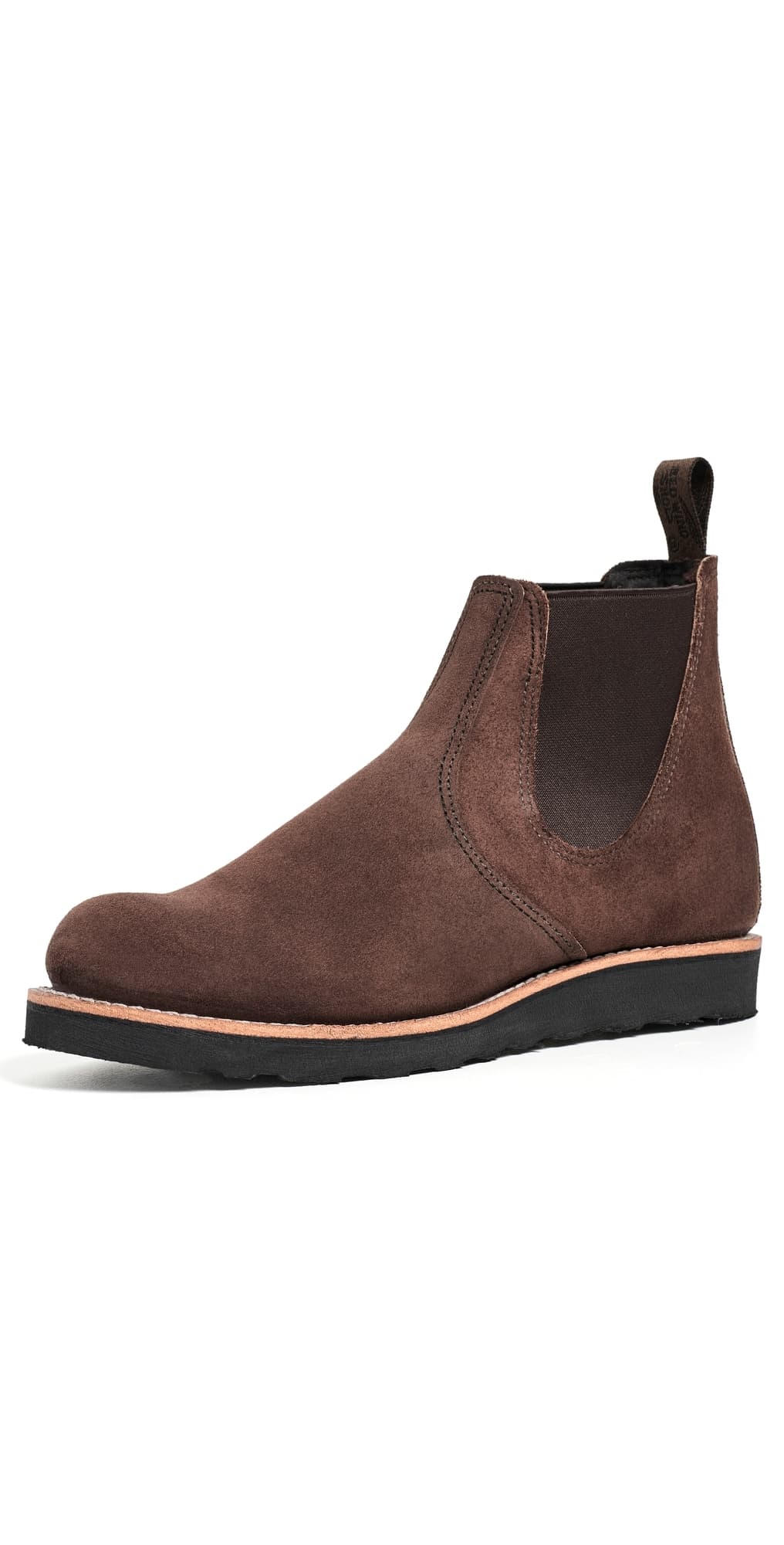 Red Wing Classic Suede Chelsea Boots Chocolate Muleskinner