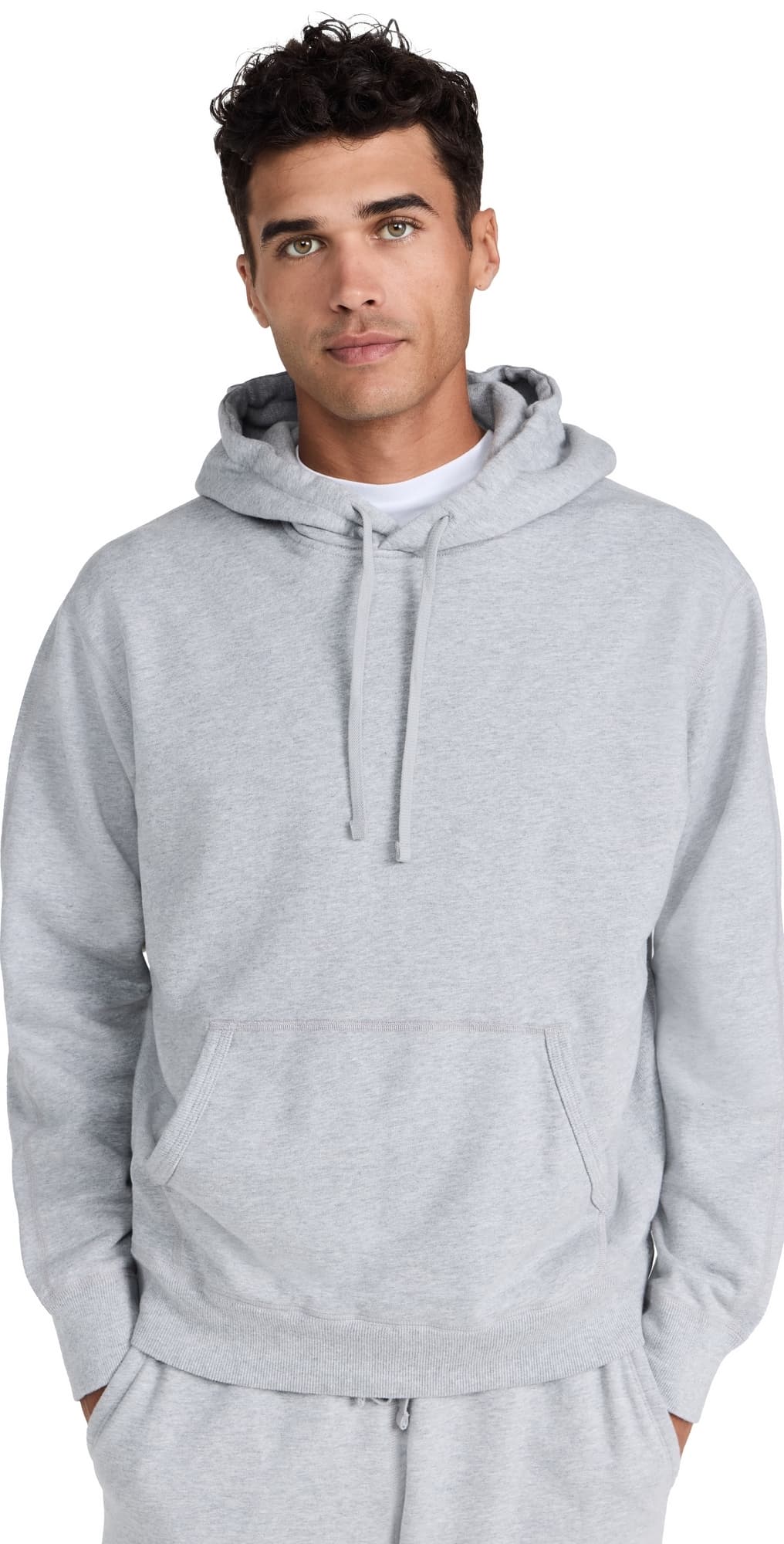 Reigning Champ Midweight Terry Standard Hoodie Heather Grey