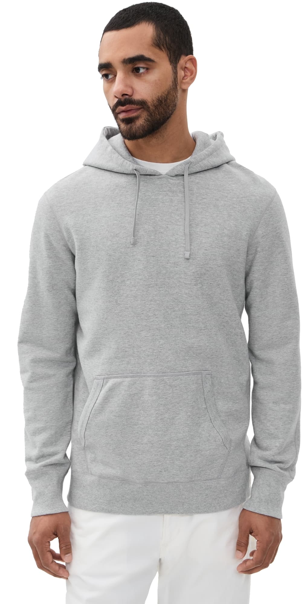 Reigning Champ Midweight Terry Slim Hoodie Hgrey