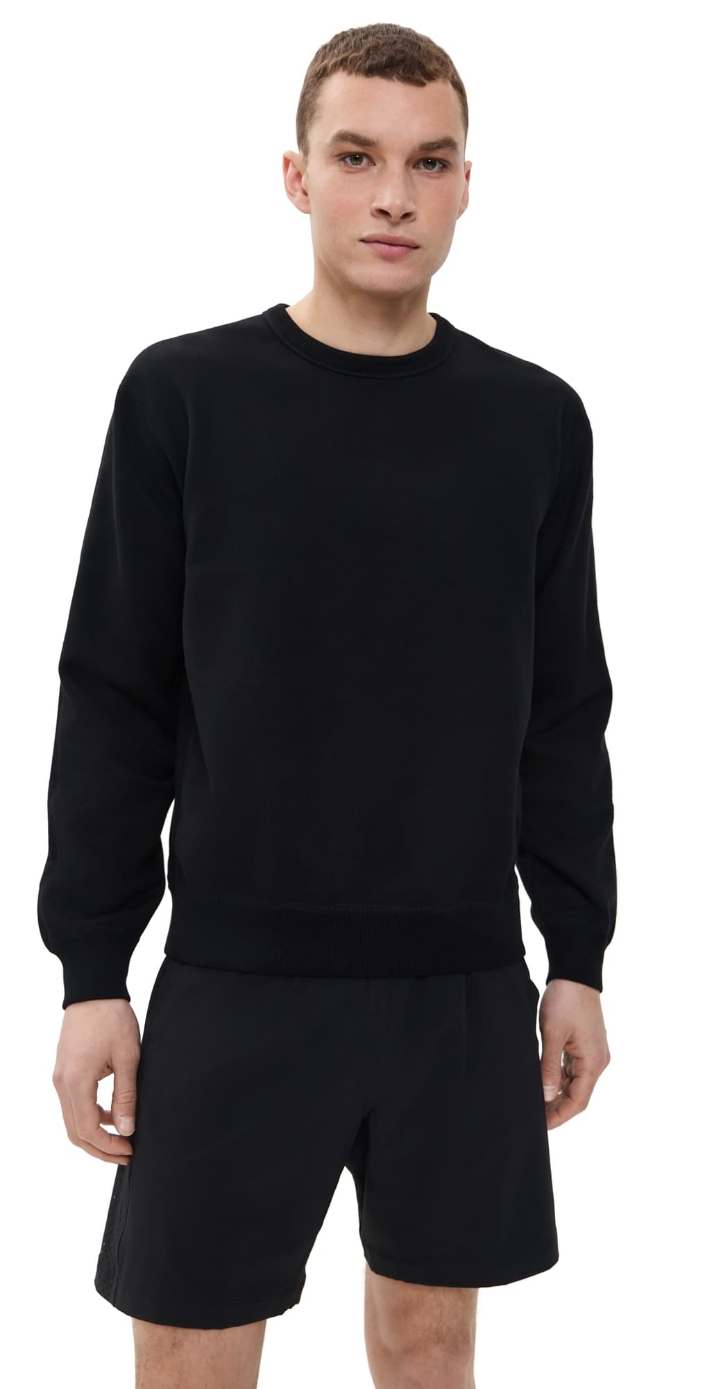 Reigning Champ Midweight Terry Standard Crewneck Black