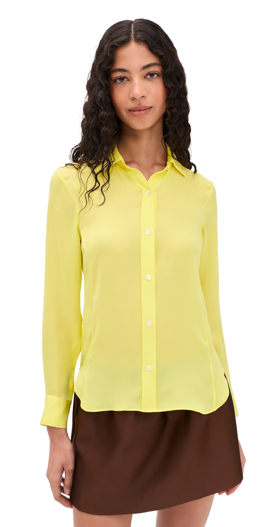 Renggli Georgette Button Up Margarita