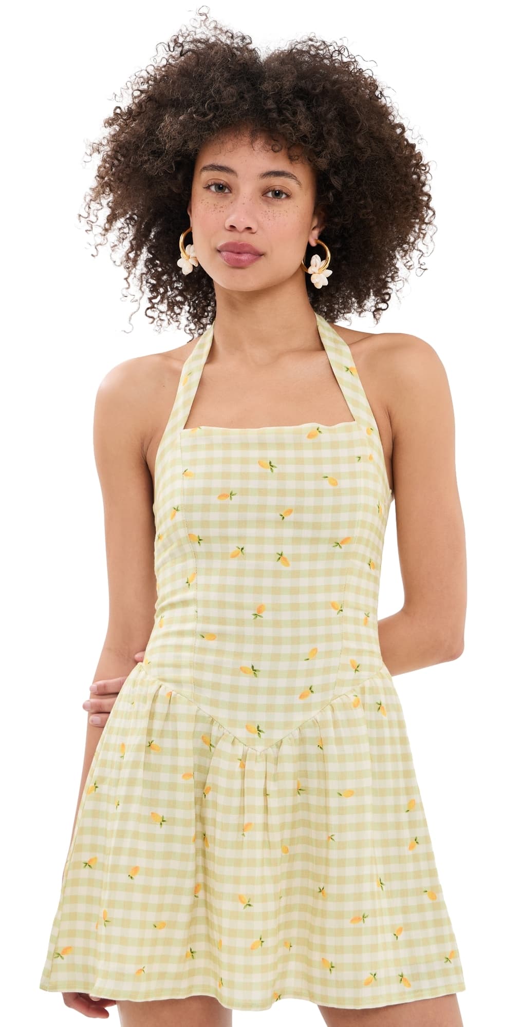 RESA Sutton Mini Dress Zest