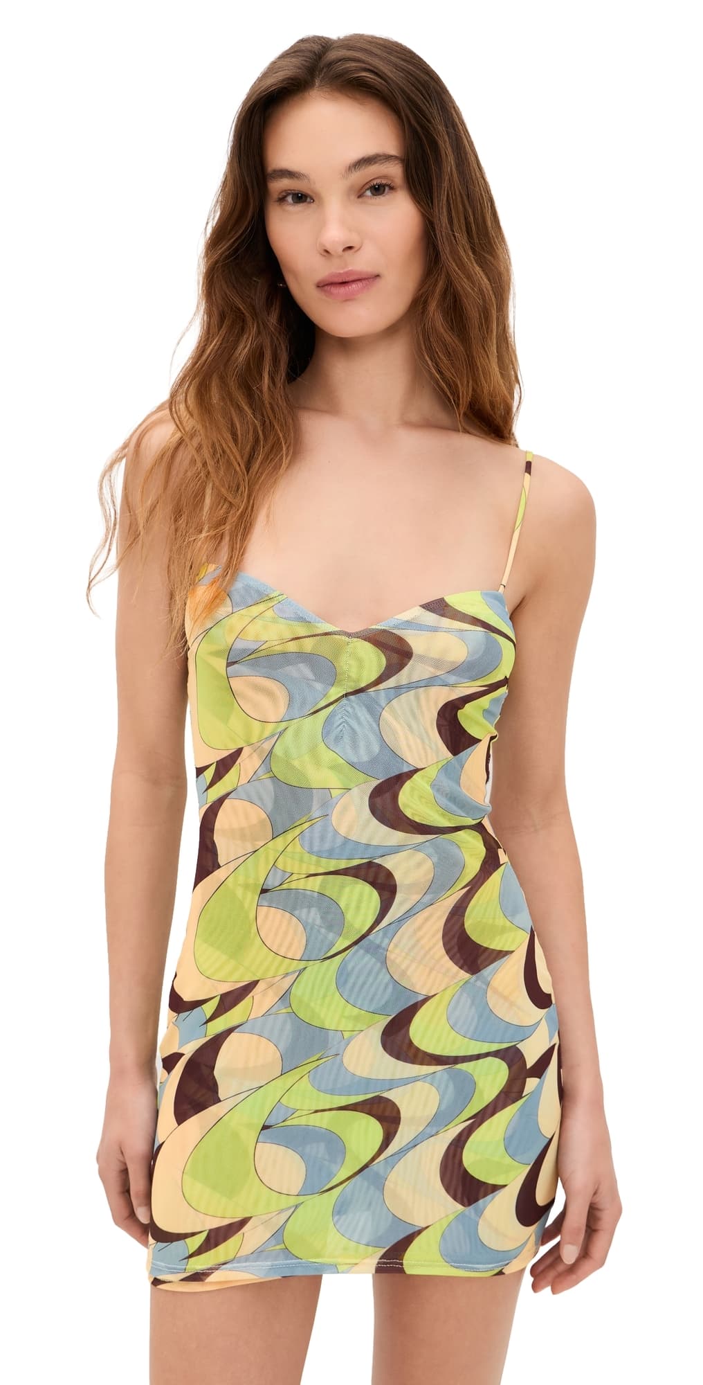 RESA Micro Mini Dress Palm Royale
